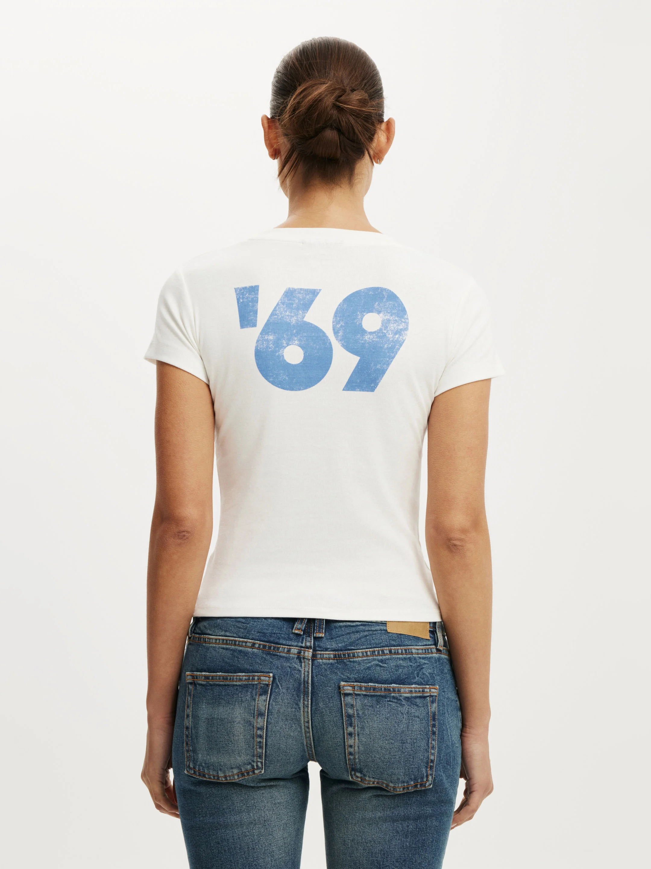 COTTON ON Áo Thun Có Họa Tiết Nữ - The Lcn Graphic Tiny Tee