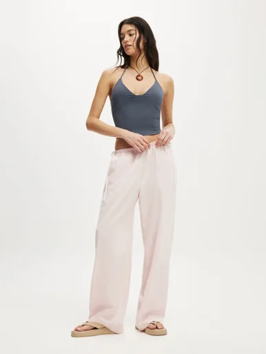 COTTON ON Quần Vải Dài Nữ-Haven Side Tie Pant