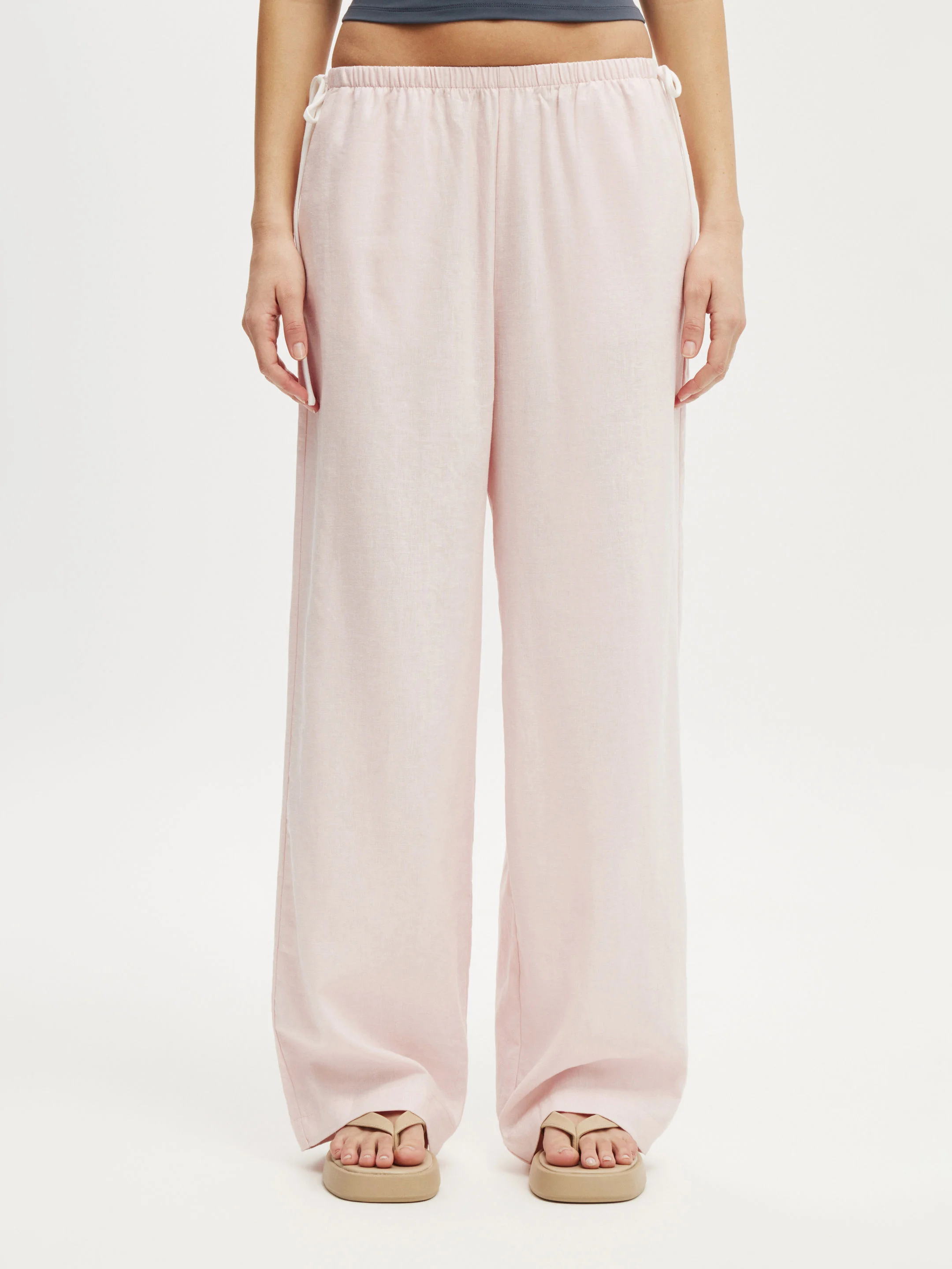 COTTON ON Quần Vải Dài Nữ-Haven Side Tie Pant
