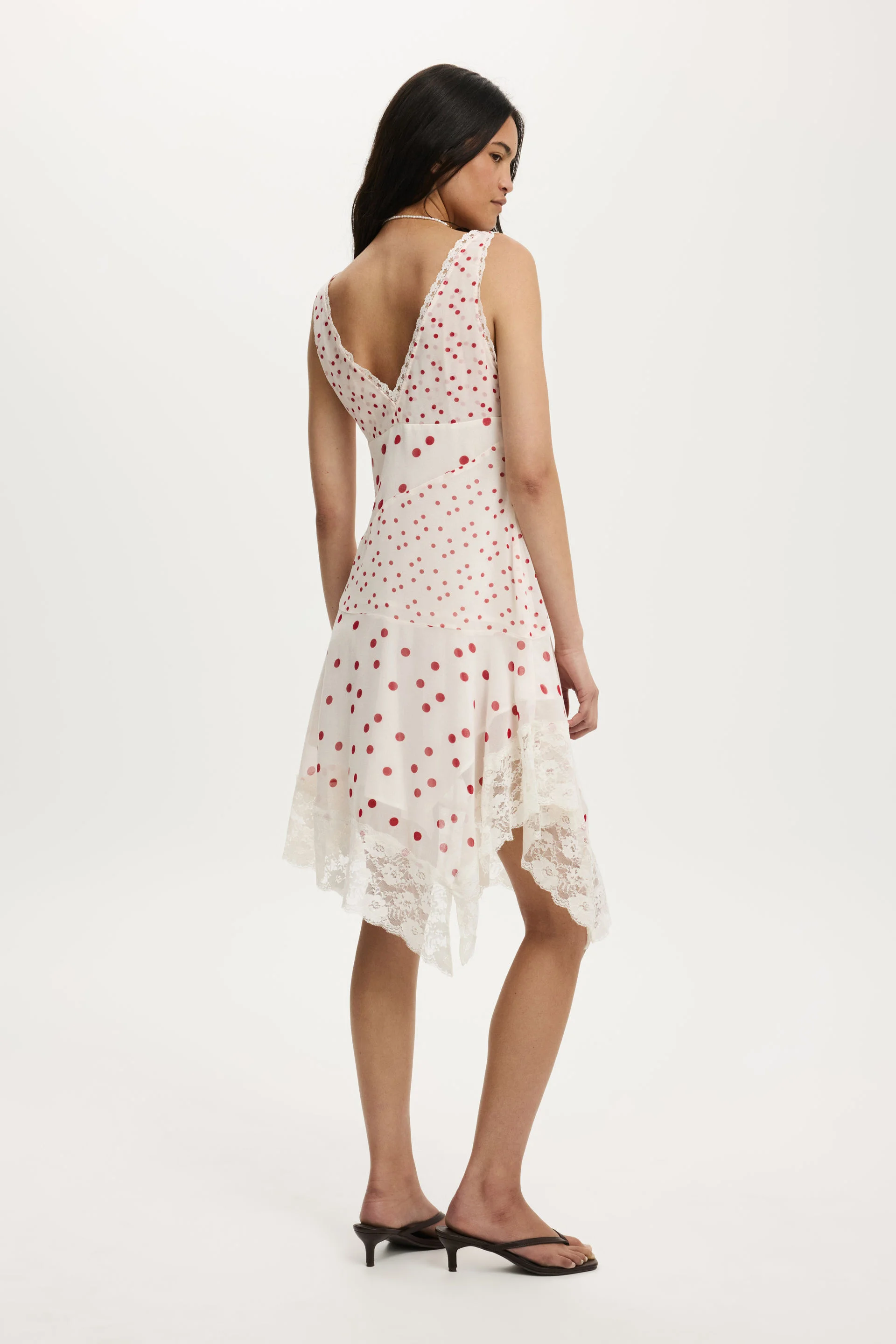 COTTON ON Đầm Midi Nữ - Spliced Lace Dress
