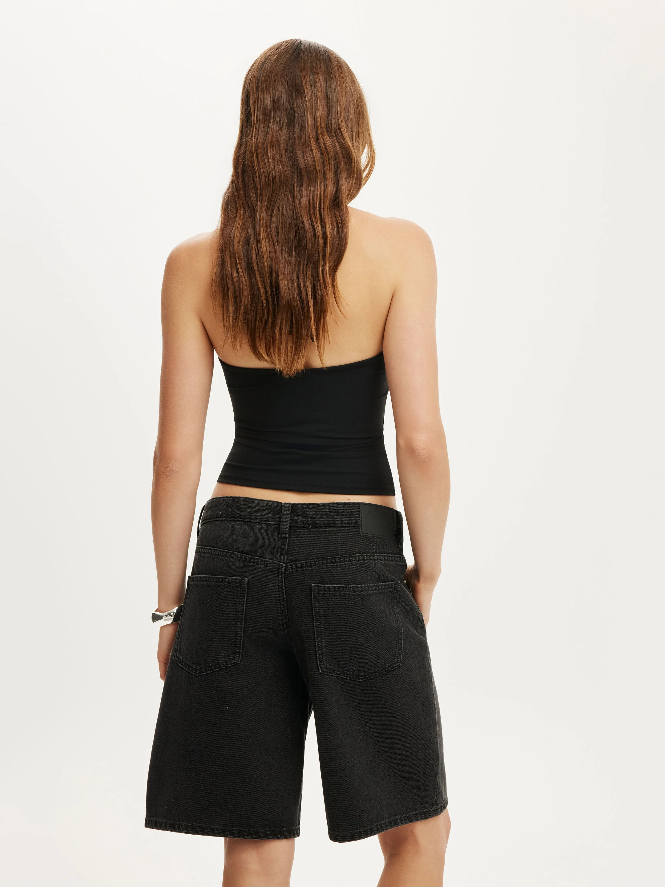 COTTON ON Quần Jeans Ngắn Nữ-Baggy Denim Short