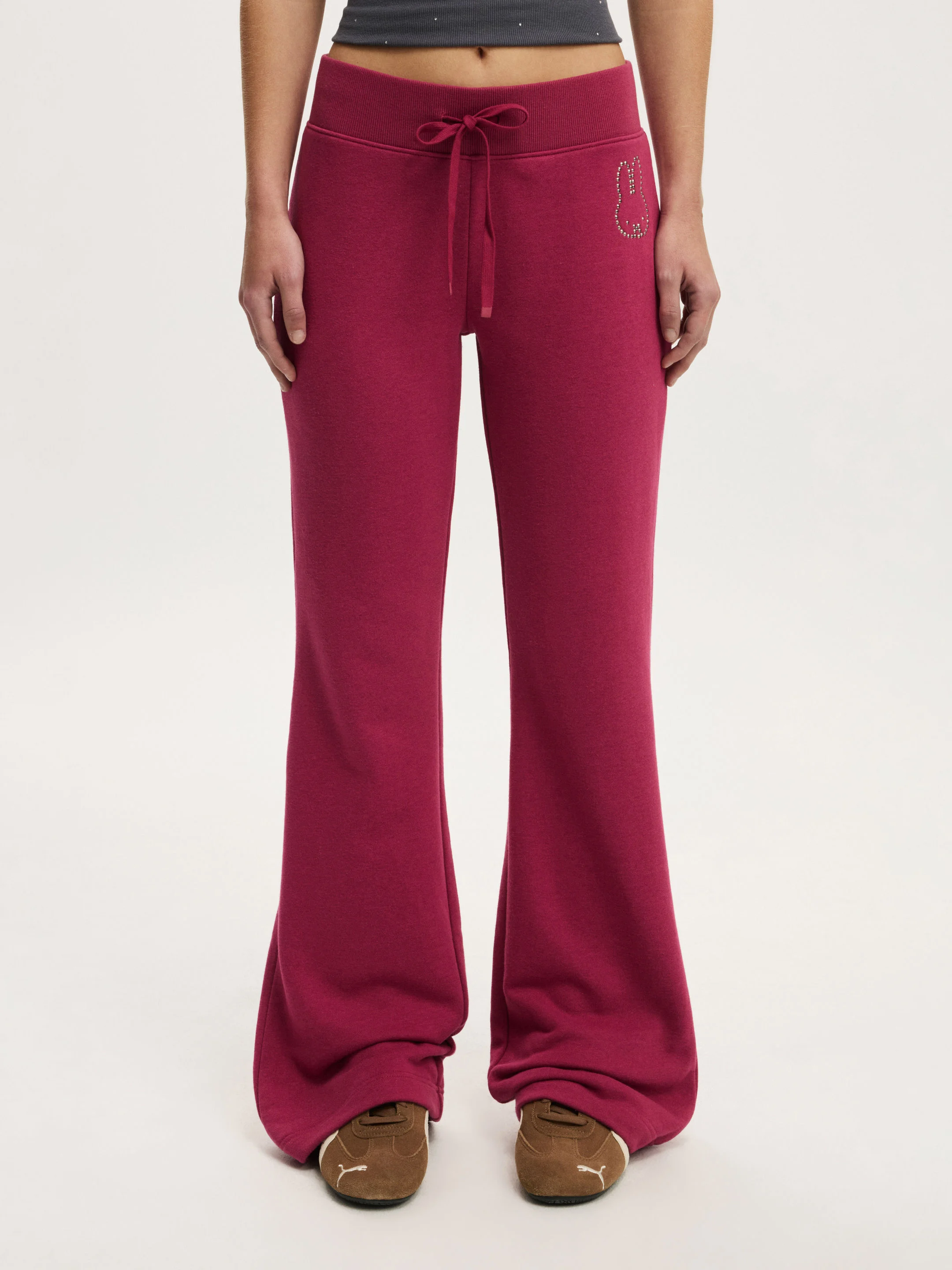 COTTON ON Quần Thun Dài Nữ-License Low Rise Bootleg Sweatpant