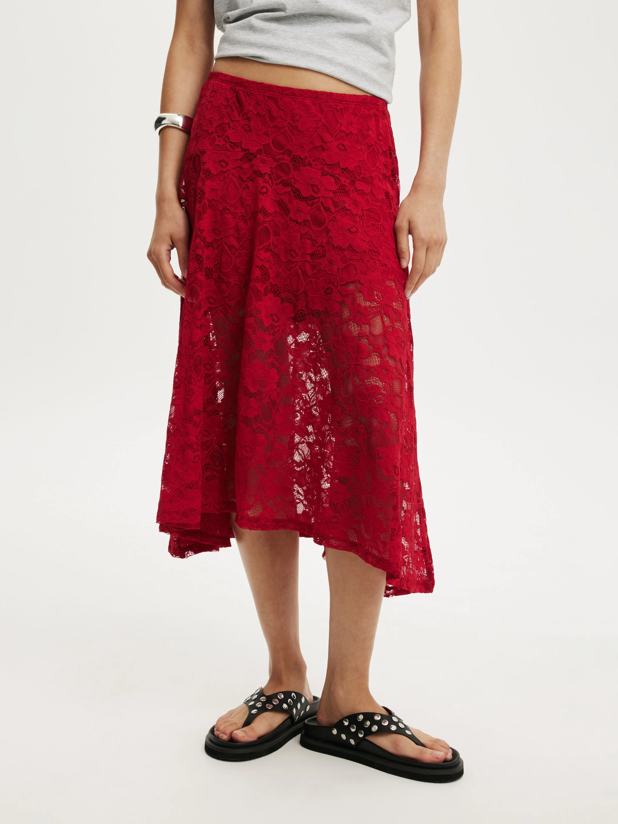 COTTON ON Váy Midi Nữ-Asha Lace Midi Skirt