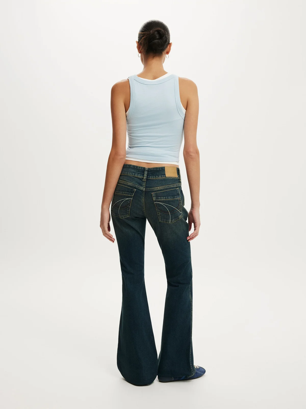 COTTON ON Quần Jeans Dài Nữ - Mid Rise Bootcut Jean