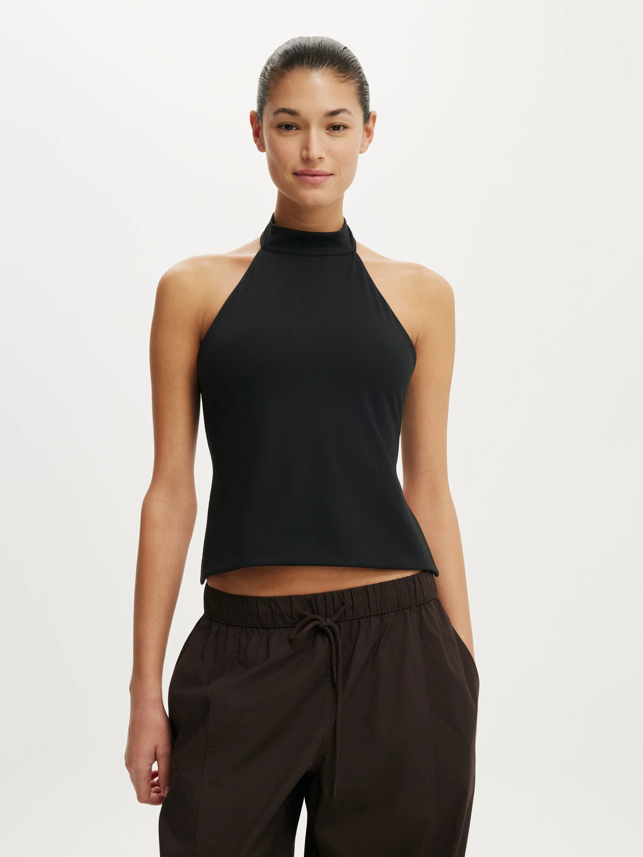 COTTON ON Áo Yếm Nữ - Hold Me Halter Twist Back