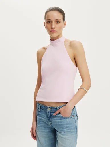 COTTON ON Áo Yếm Nữ - Hold Me Halter Twist Back