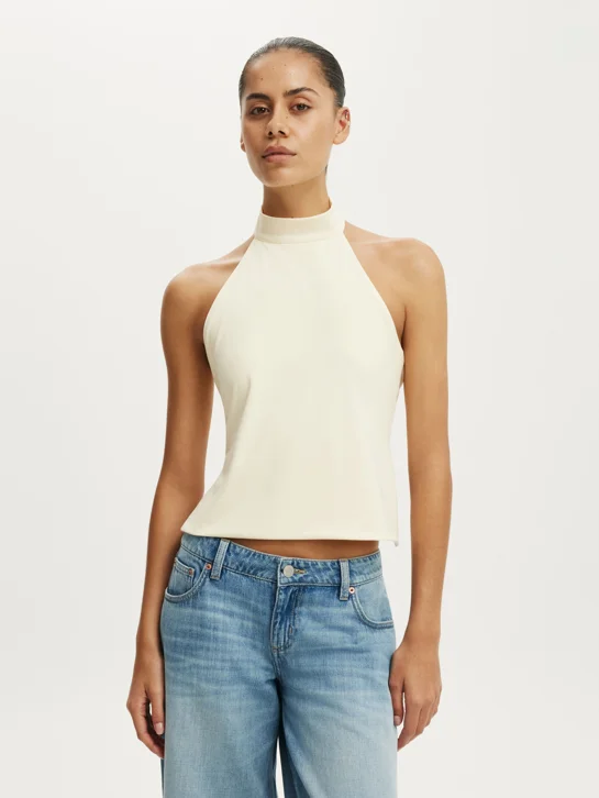 COTTON ON Áo Yếm Nữ - Hold Me Halter Twist Back