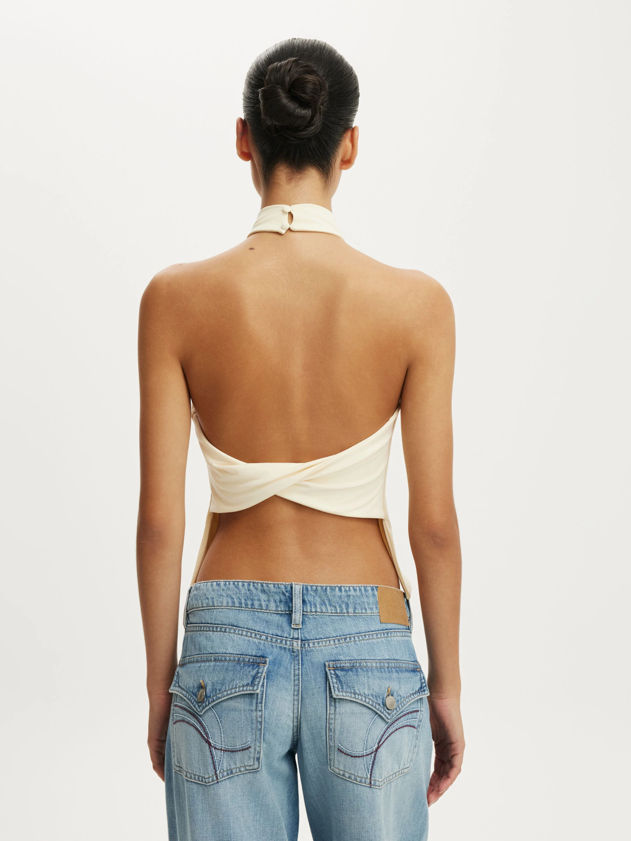 COTTON ON Áo Yếm Nữ - Hold Me Halter Twist Back
