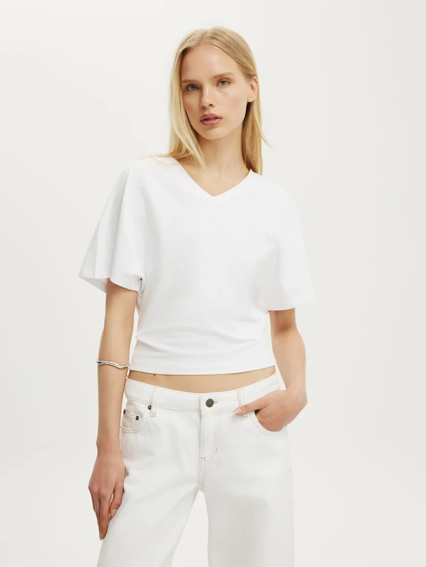 COTTON ON Áo Thun Cổ V Nữ - Blair Batwing V Neck