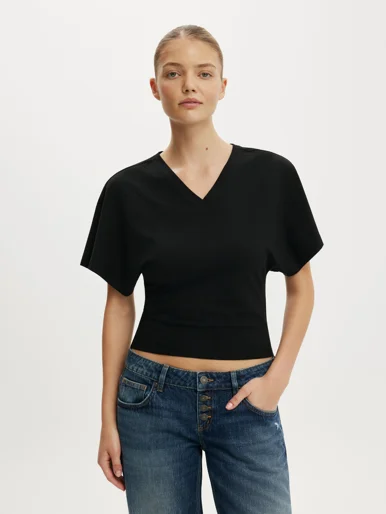 COTTON ON Áo Thun Cổ V Nữ - Blair Batwing V Neck