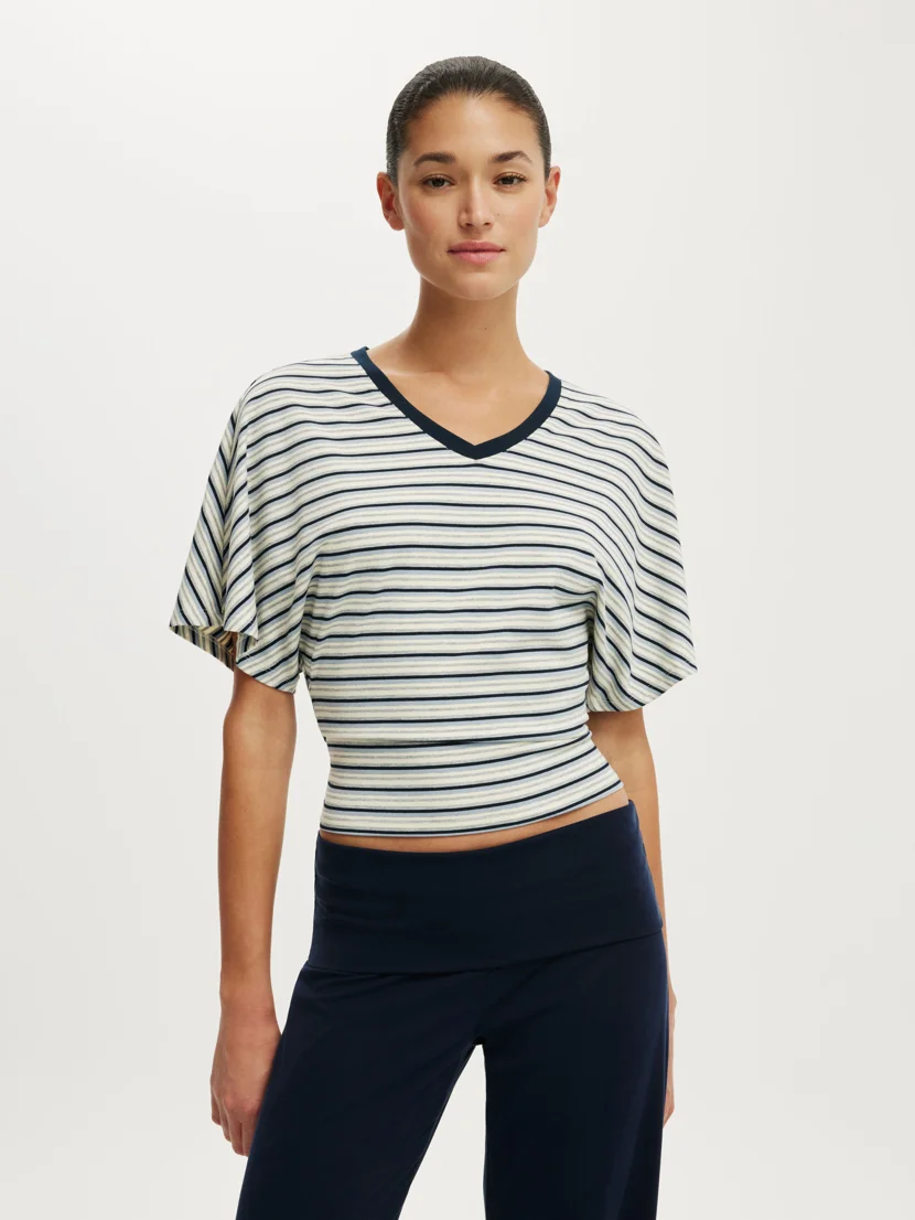 COTTON ON Áo Thun Cổ V Nữ - Blair Batwing V Neck