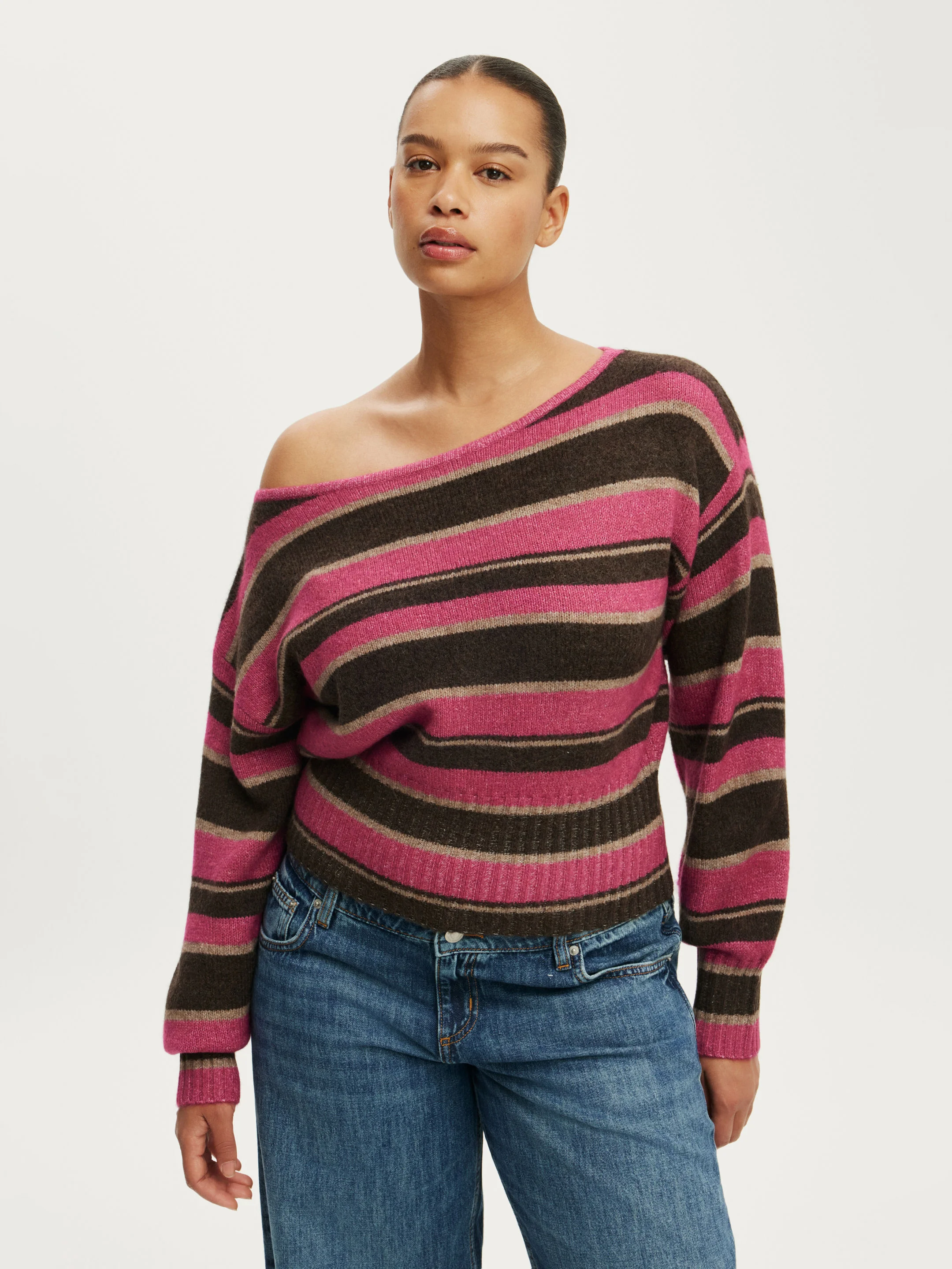 COTTON ON Áo Len Lệch Vai Nữ - Softest Luxe Off Shoulder Knit