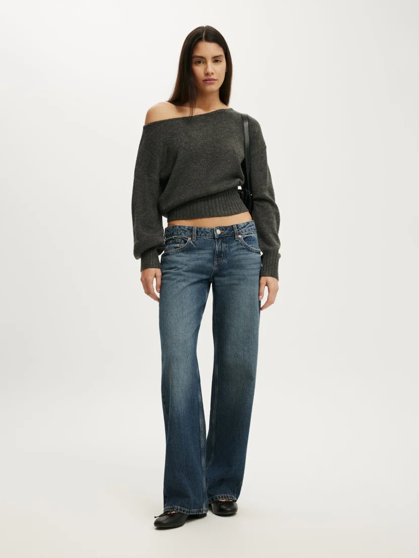 COTTON ON Áo Len Lệch Vai Nữ - Softest Luxe Off Shoulder Knit