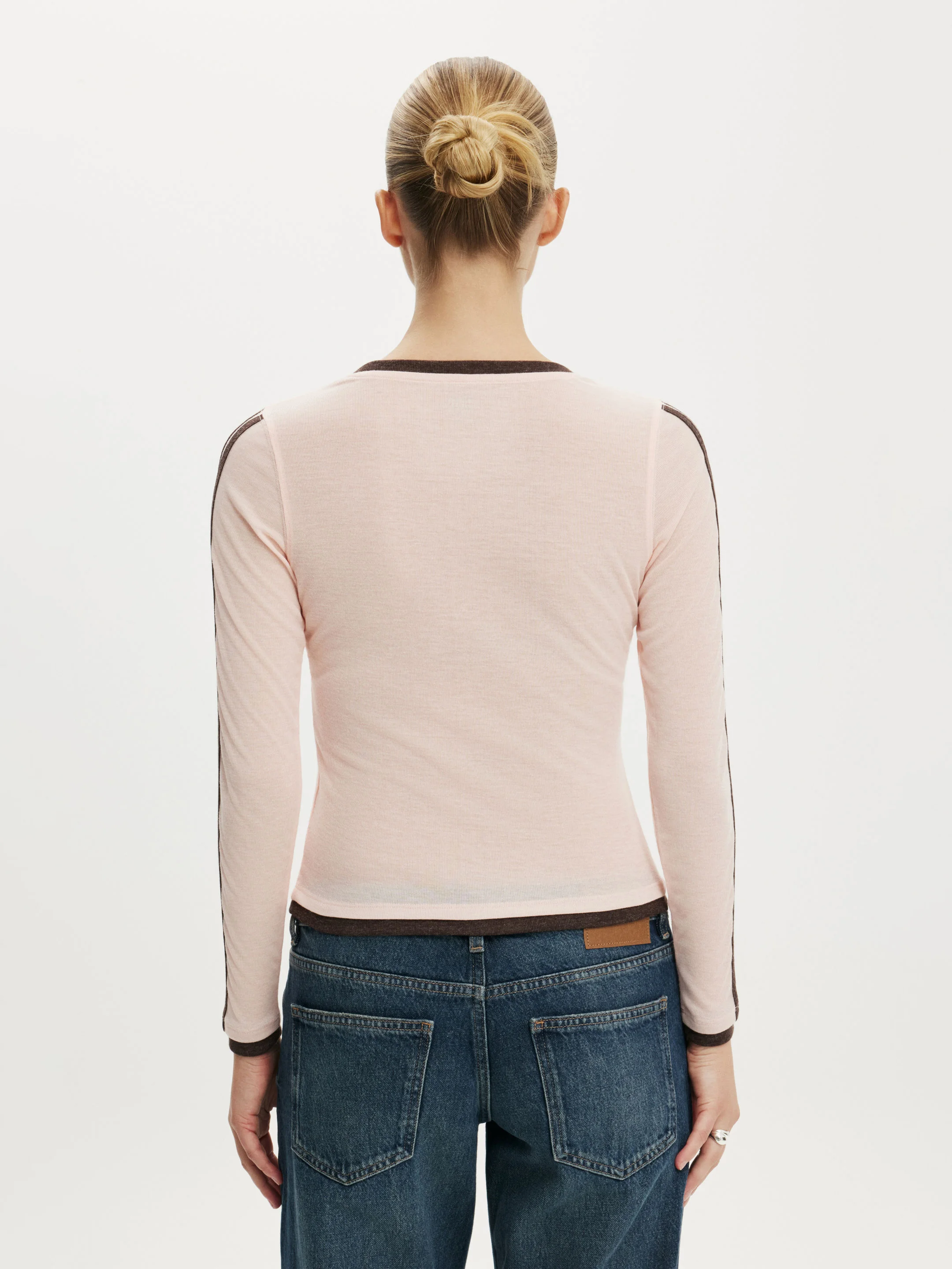 COTTON ON Áo Thun Dài Tay Nữ - Ls Jersey Fitted Graphic Top