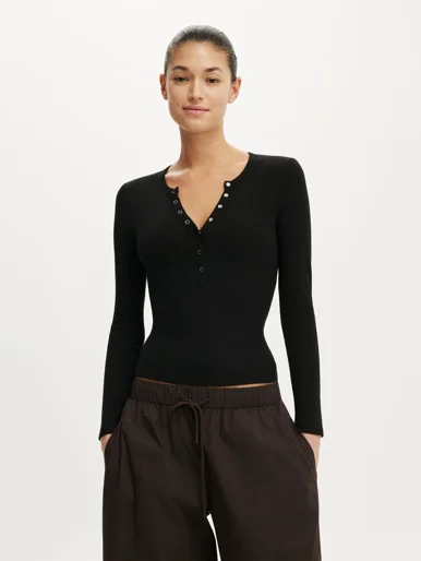 COTTON ON Áo Thun Dài Tay Nữ - Blake Henley Long Sleeve