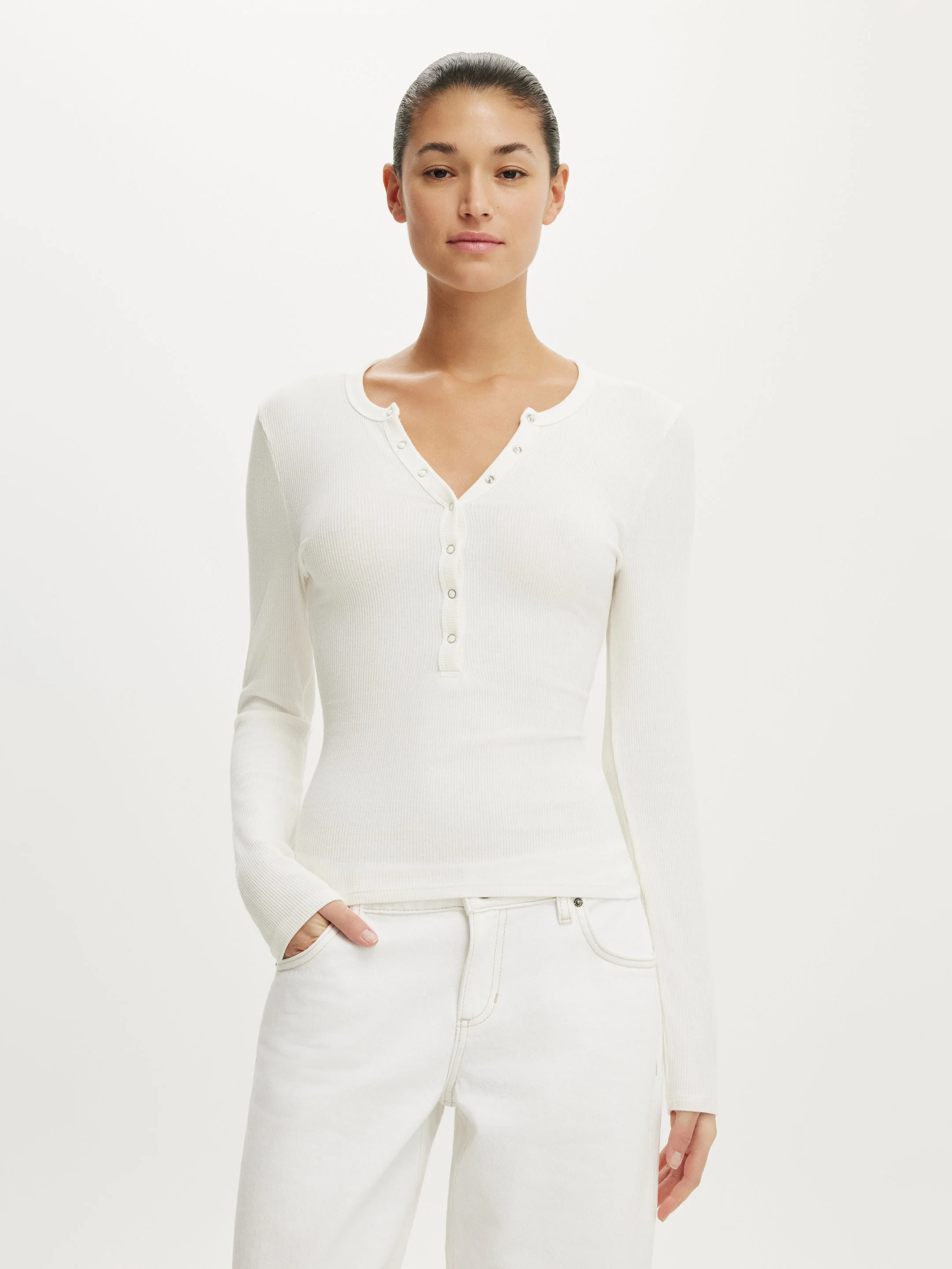COTTON ON Áo Thun Dài Tay Nữ - Blake Henley Long Sleeve