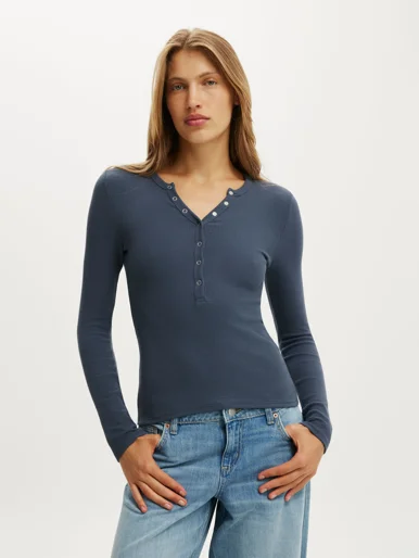 COTTON ON Áo Thun Dài Tay Nữ - Blake Henley Long Sleeve