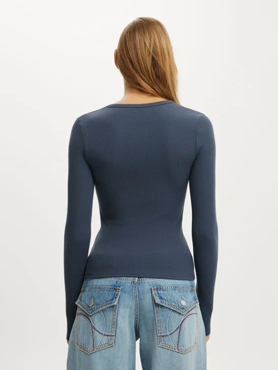 COTTON ON Áo Thun Dài Tay Nữ - Blake Henley Long Sleeve