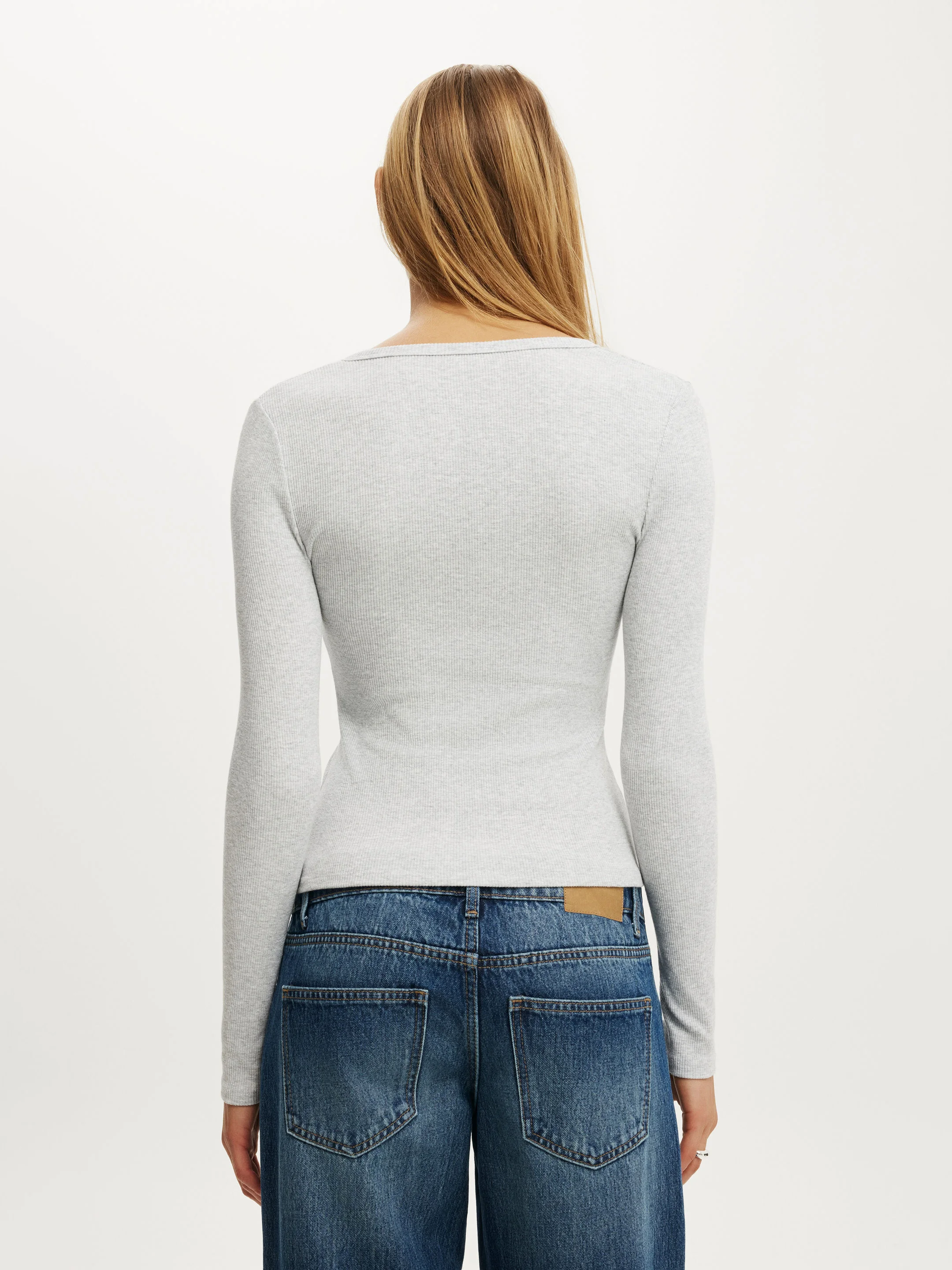 COTTON ON Áo Thun Dài Tay Nữ - Blake Henley Long Sleeve