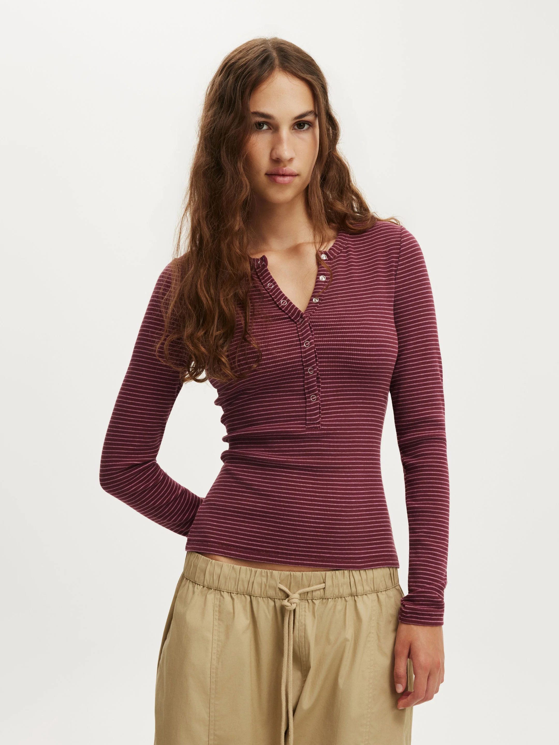 COTTON ON Áo Thun Dài Tay Nữ - Blake Henley Long Sleeve