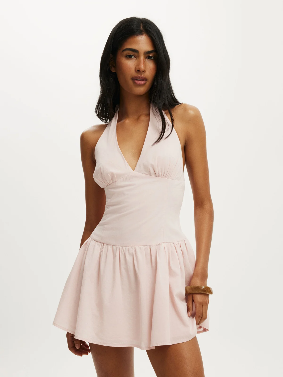 COTTON ON Đầm Mini Nữ - Kaity Halter Mini Dress
