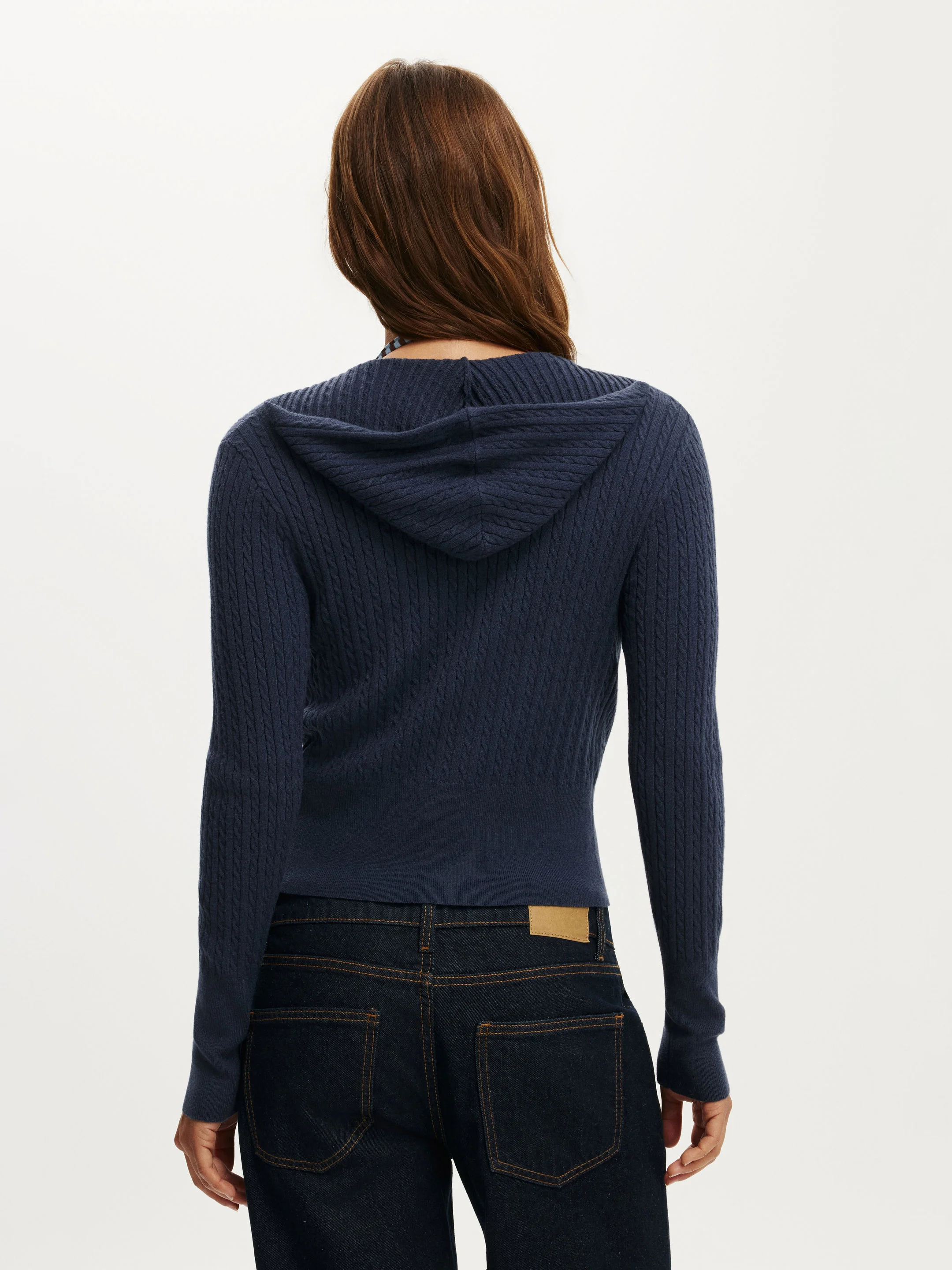 COTTON ON Áo Len Dài Tay Nữ - Everfine Hooded Knit