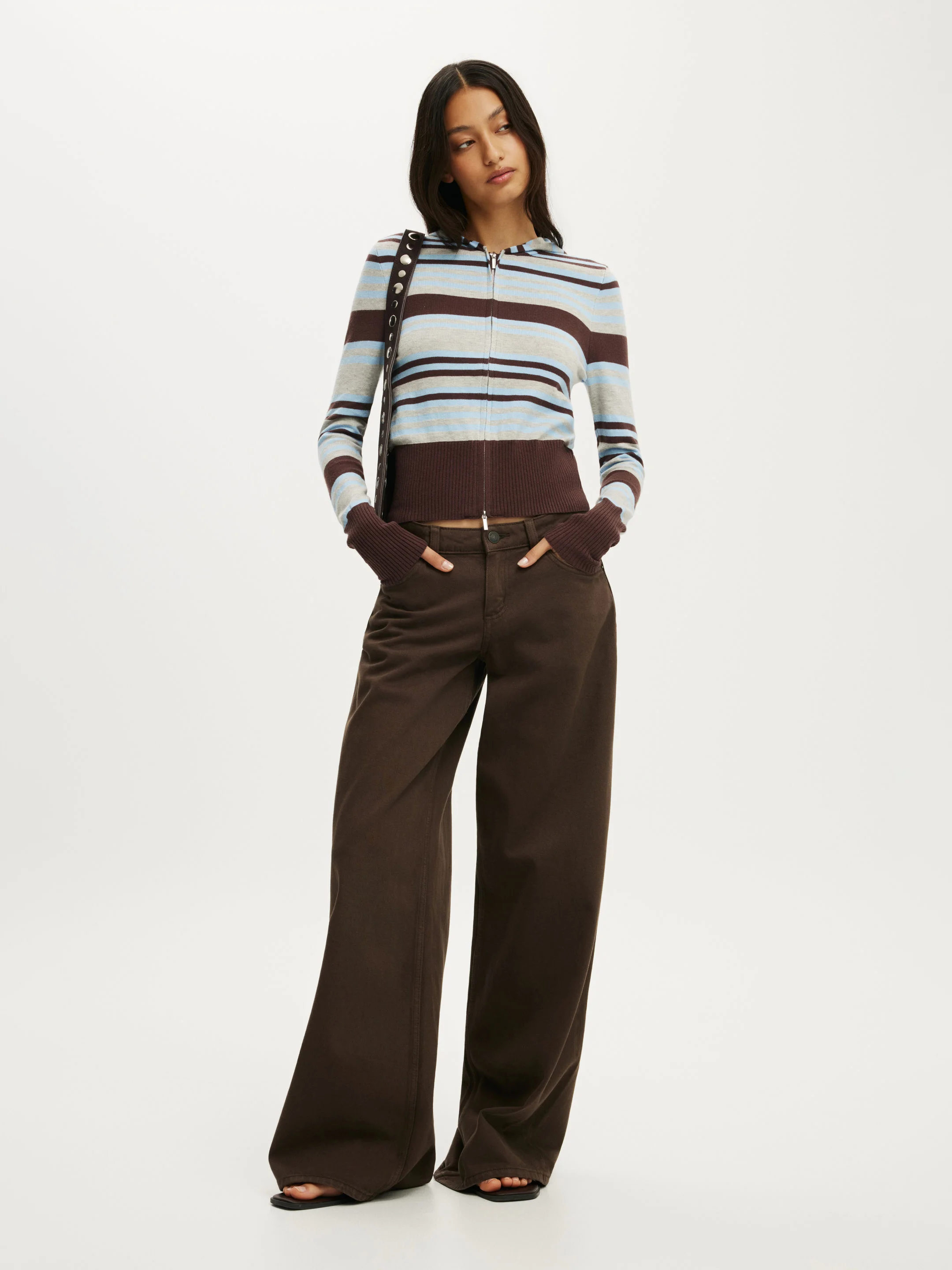 COTTON ON Áo Len Dài Tay Nữ - Everfine Hooded Knit