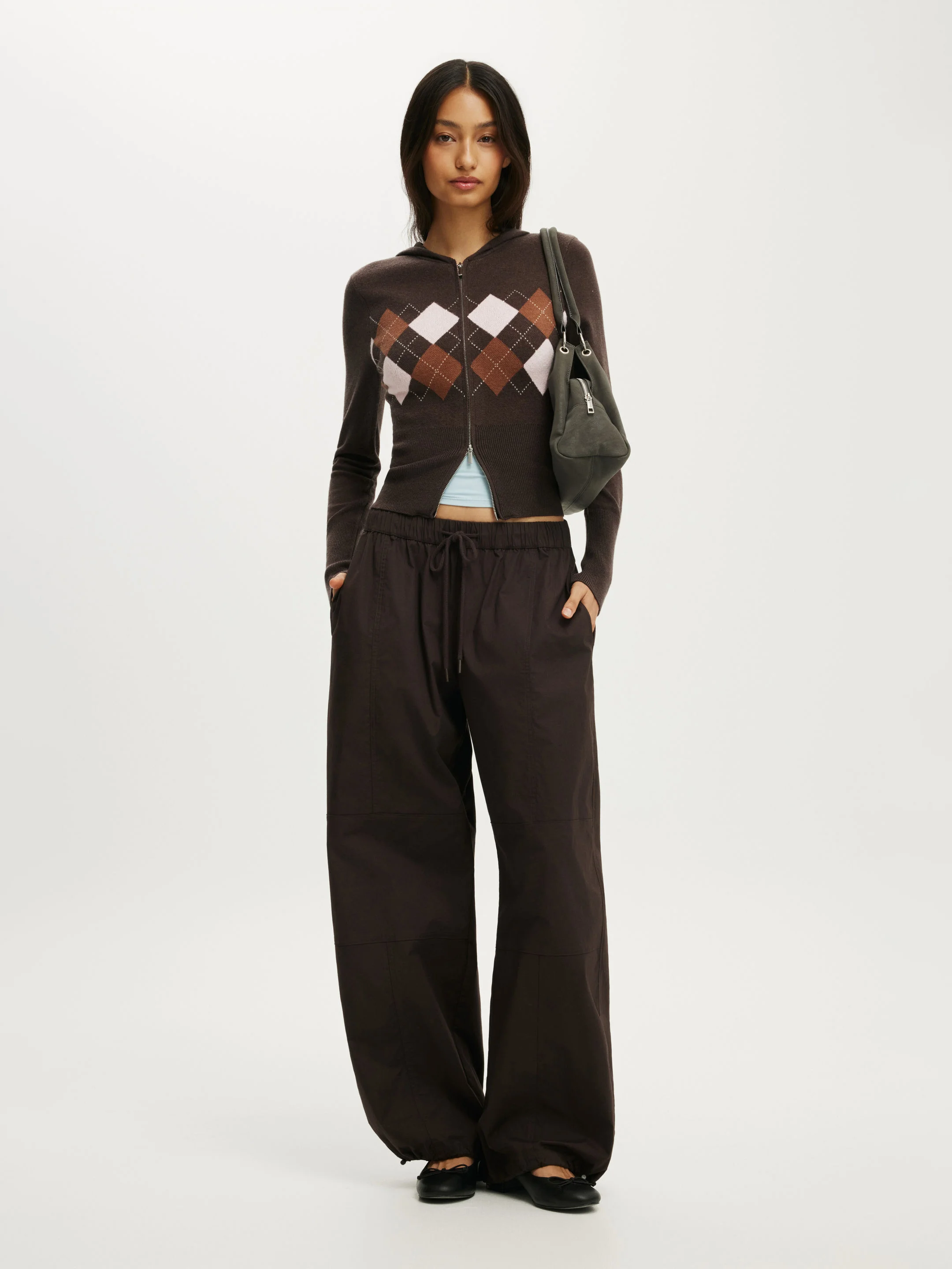 COTTON ON Áo Len Dài Tay Nữ - Everfine Hooded Knit