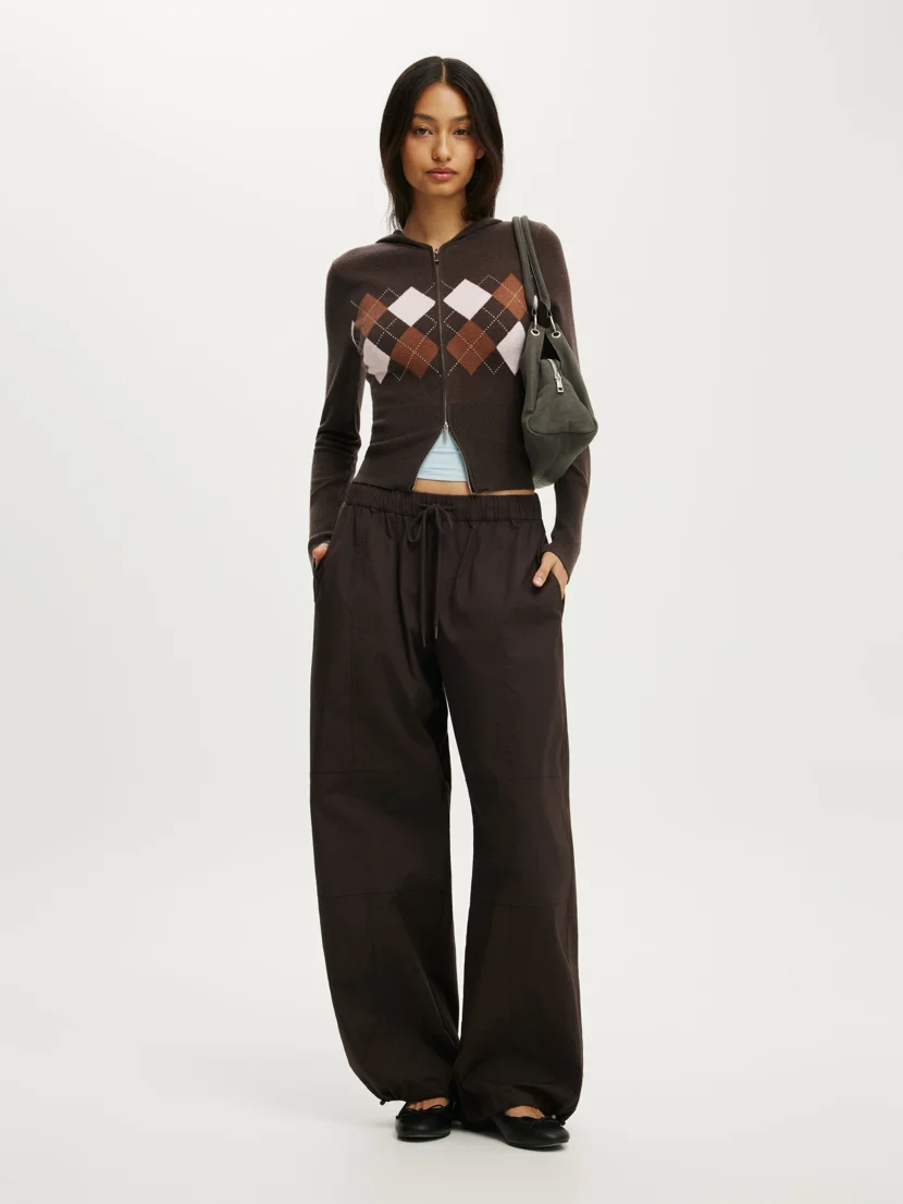 COTTON ON Áo Len Dài Tay Nữ - Everfine Hooded Knit