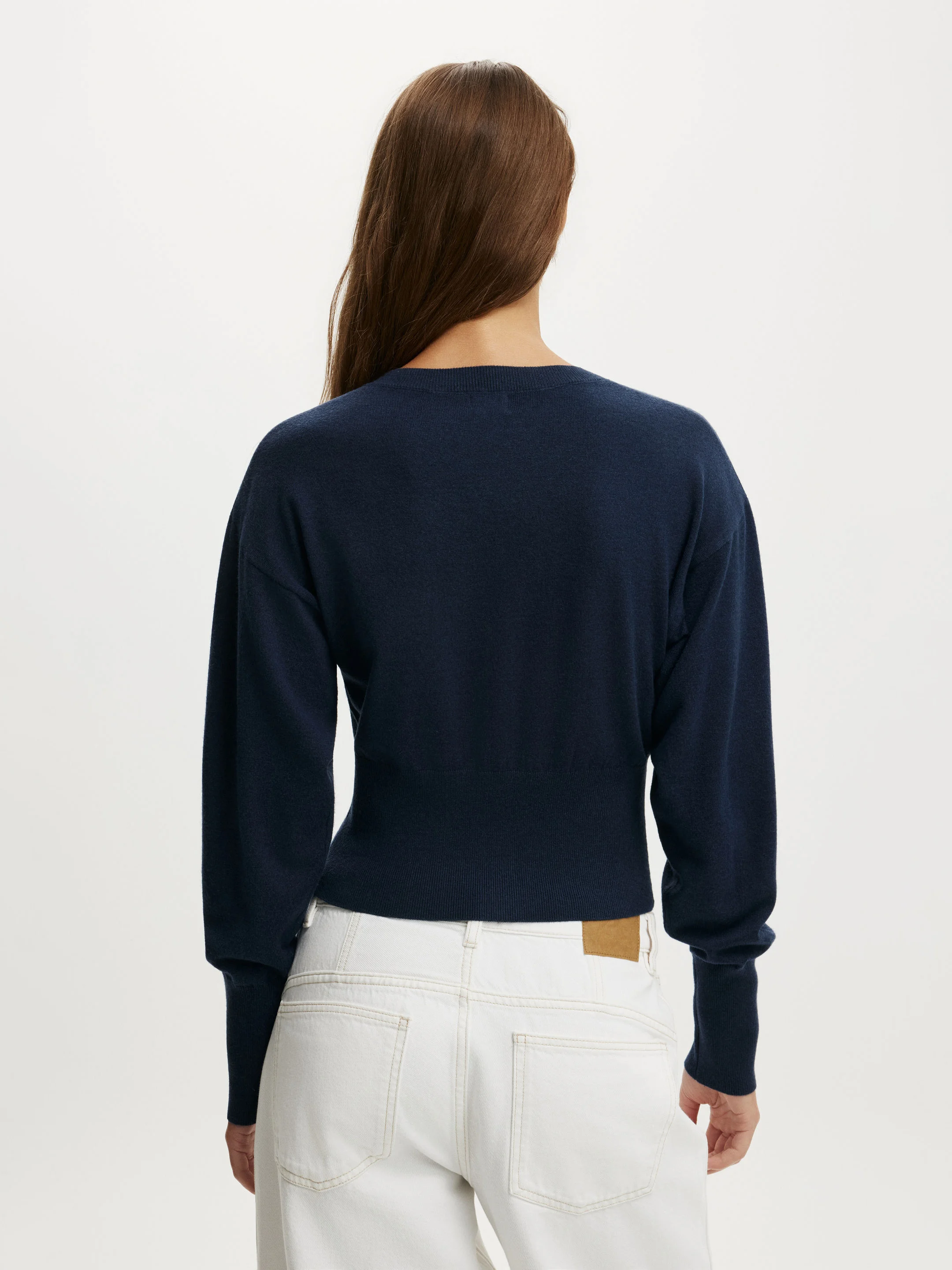 COTTON ON Áo Len Cardigan Dài Tay Nữ-Sara Button Cardigan