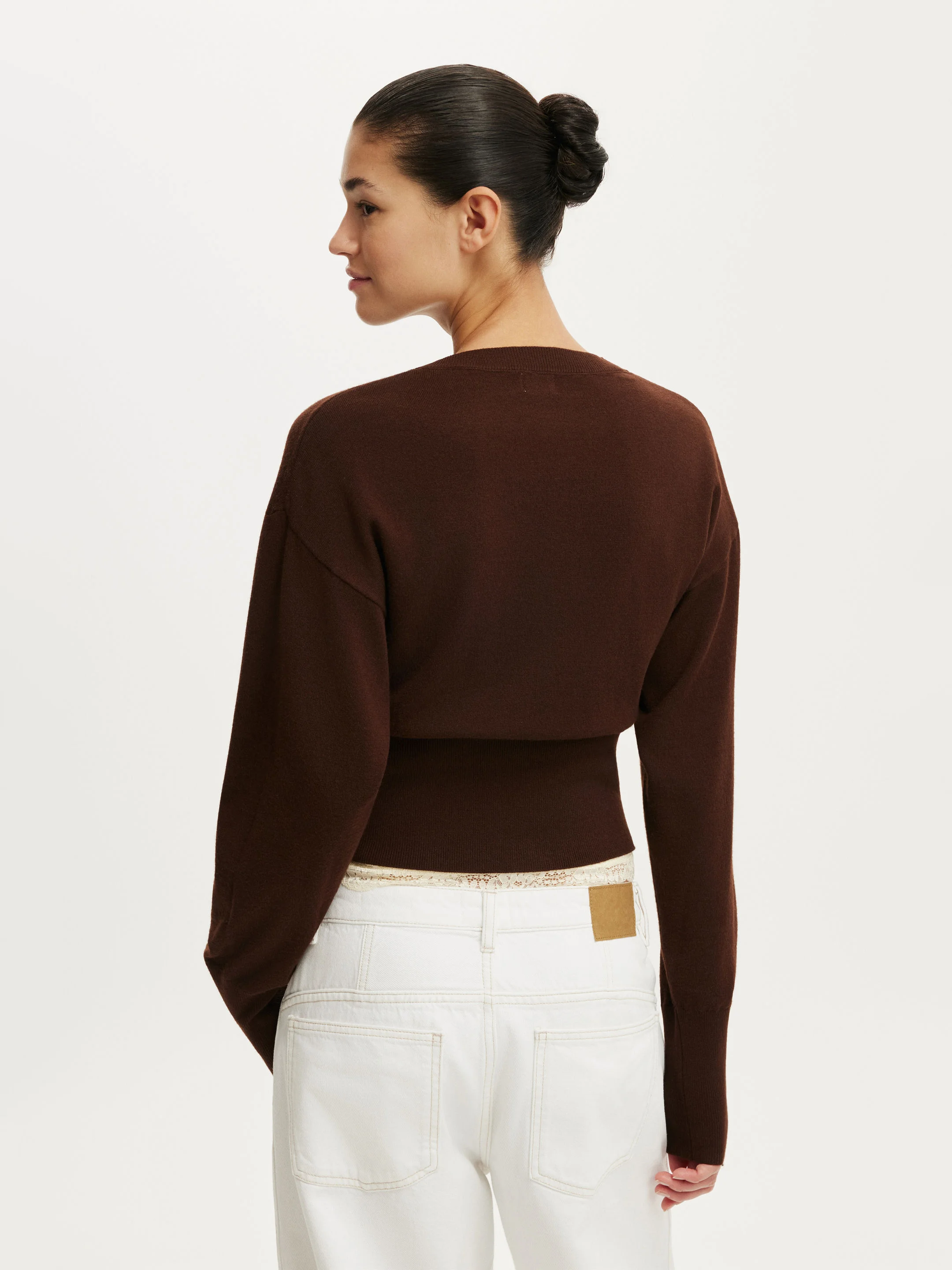 COTTON ON Áo Len Cardigan Dài Tay Nữ - Sara Button Cardigan