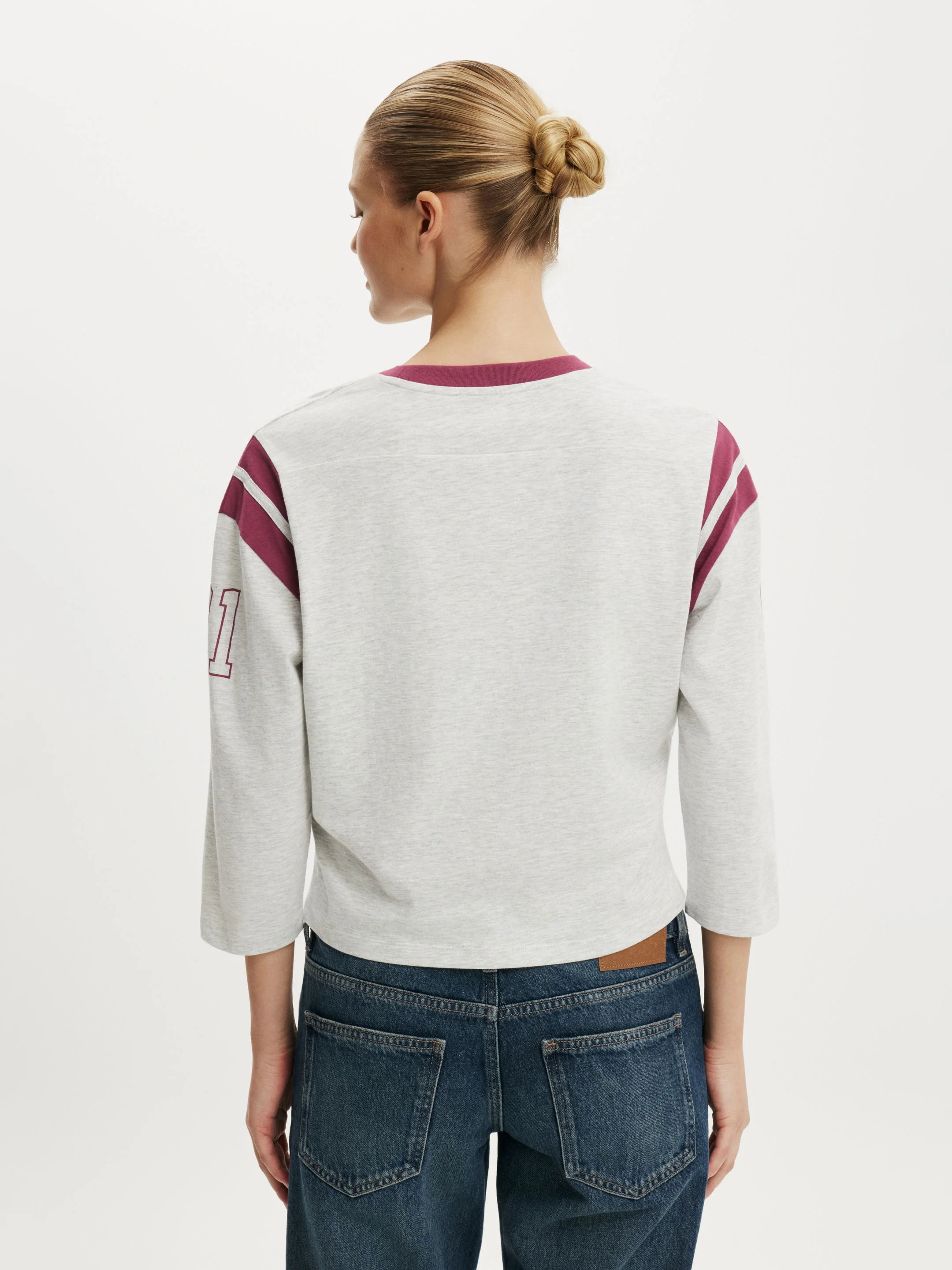 COTTON ON Áo Thun Tay Lừng - 3/4 Sleeve Graphic Tee