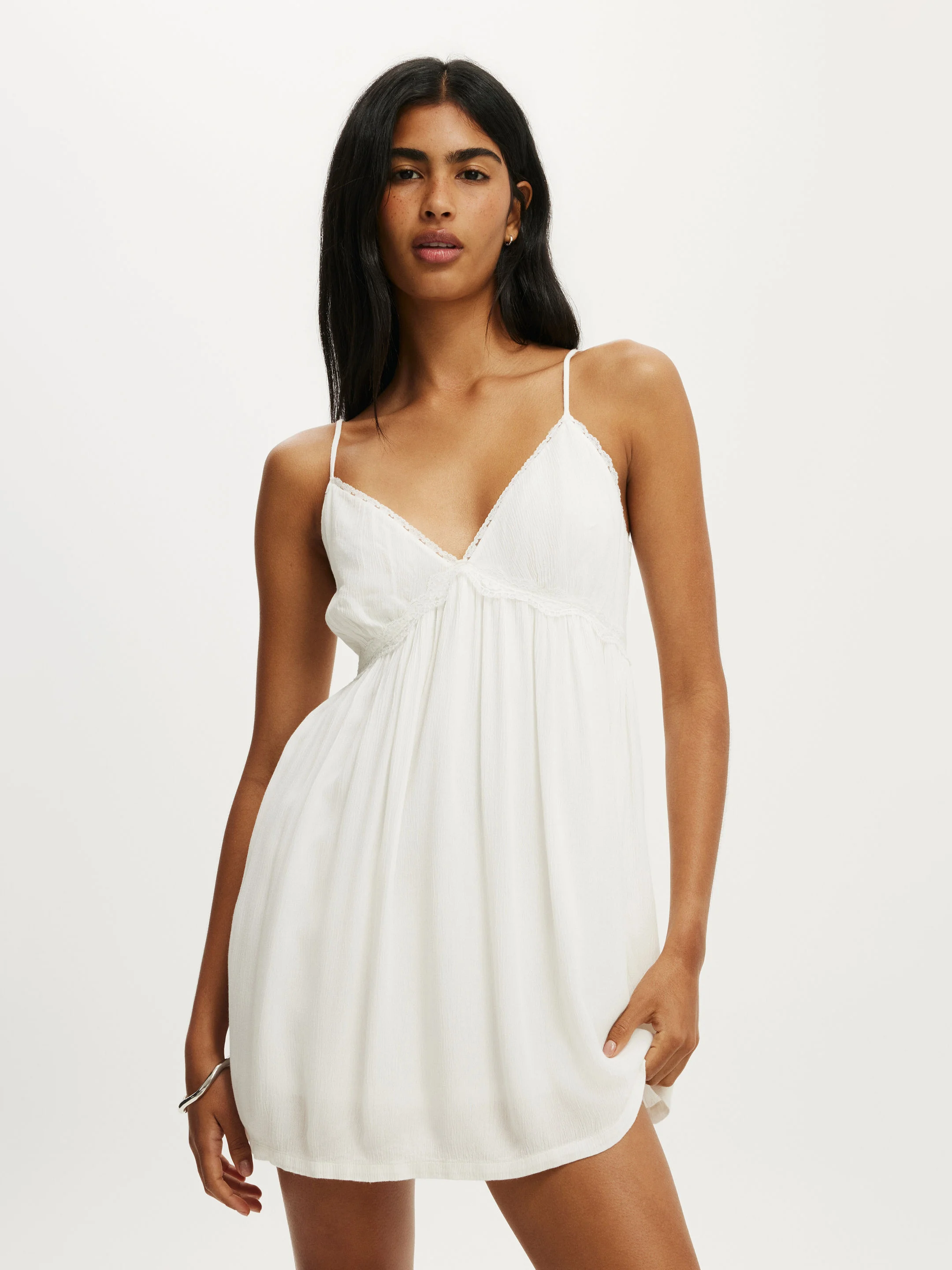 COTTON ON Đầm Mini Nữ - Sara Babydoll Mini Dress