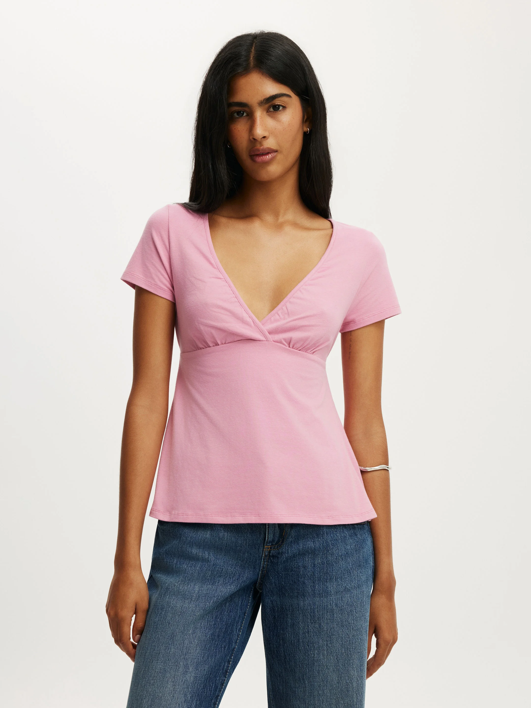 COTTON ON Áo Kiểu Nữ-Lucy Babydoll Tee