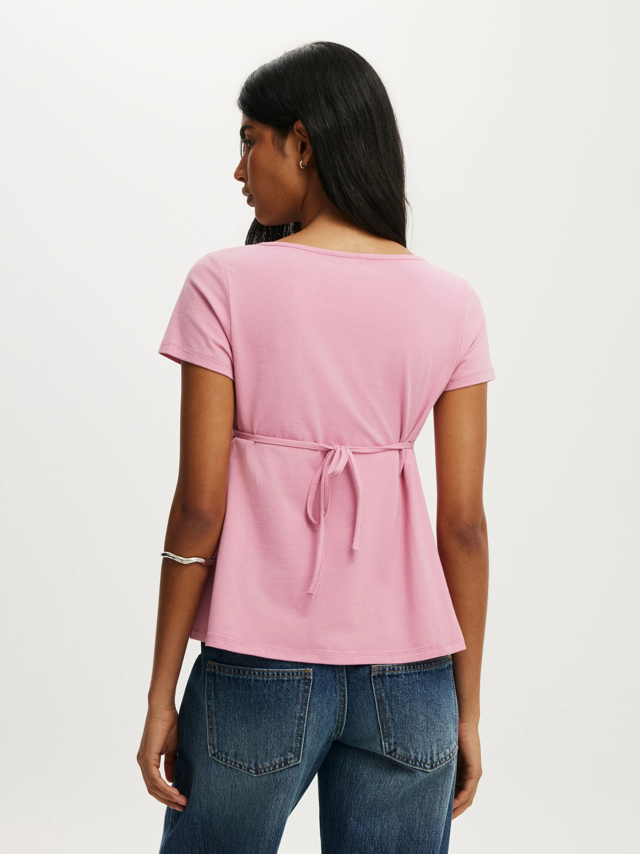 COTTON ON Áo Kiểu Nữ-Lucy Babydoll Tee