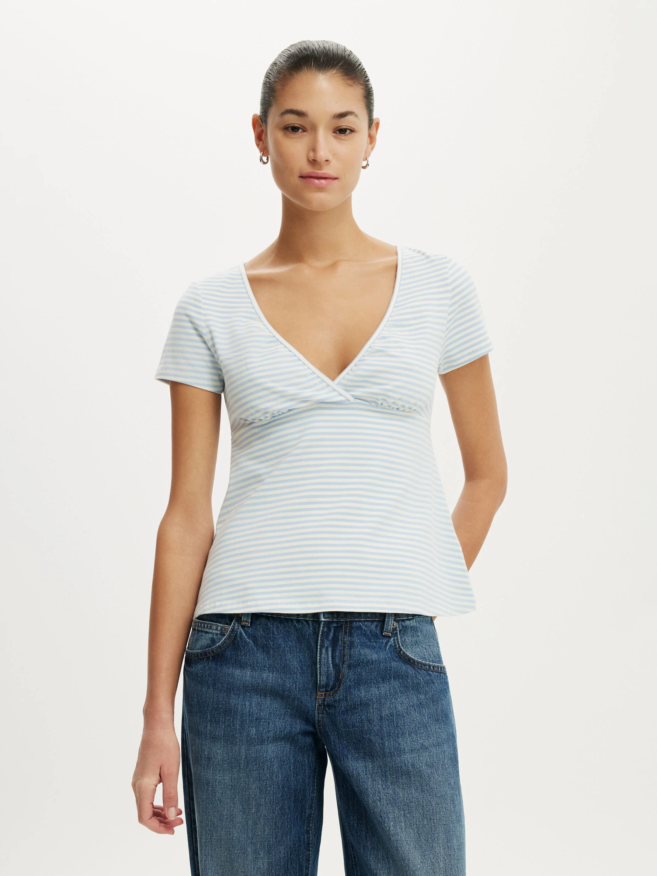COTTON ON Áo Kiểu Nữ-Lucy Babydoll Tee