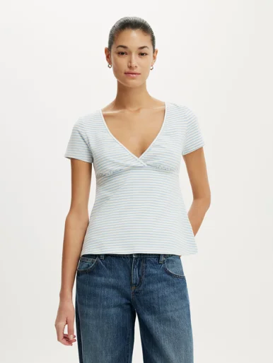 COTTON ON Áo Kiểu Nữ-Lucy Babydoll Tee