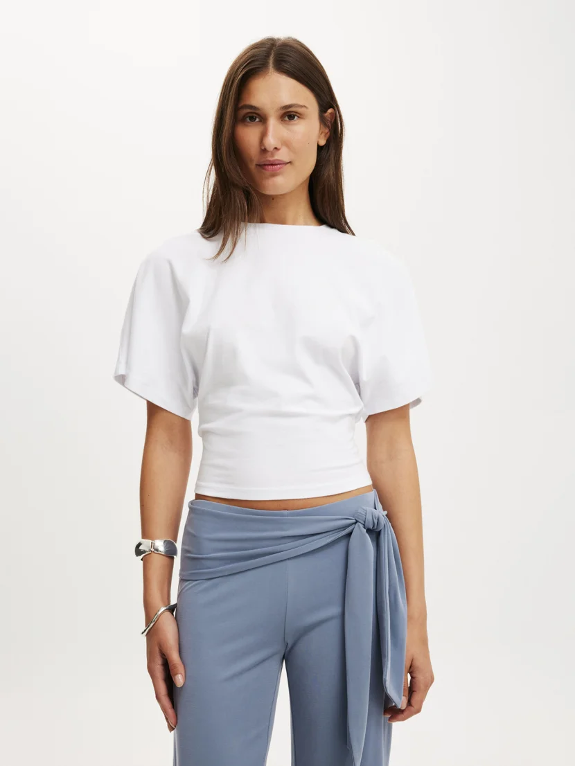 COTTON ON Áo Thun Ngắn Tay Nữ-Blair Batwing Short Sleeve Tee