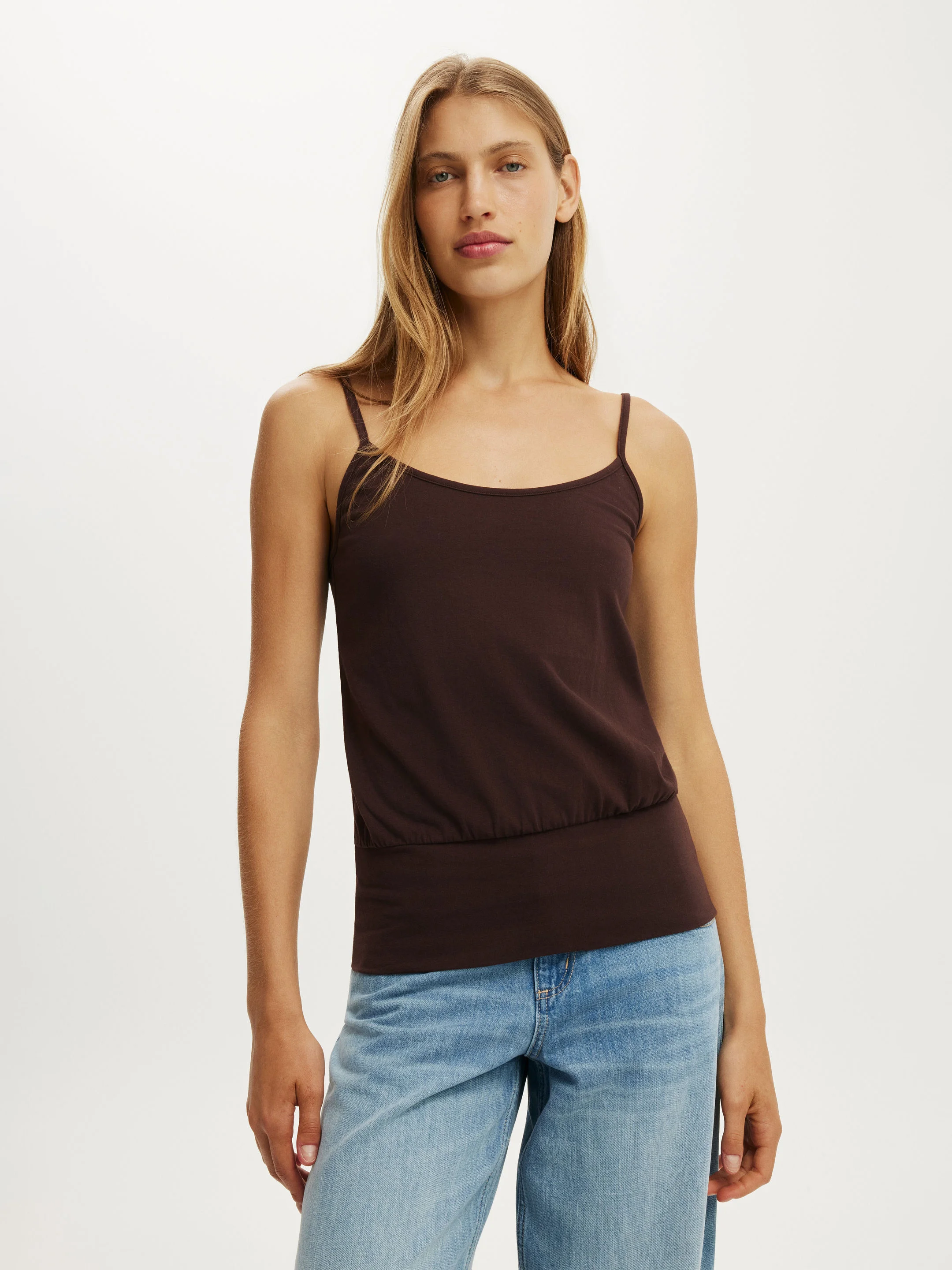 COTTON ON Áo Hai Dây Nữ-Olivia Basque Cami
