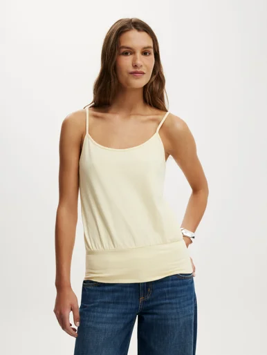 COTTON ON Áo Hai Dây Nữ-Olivia Basque Cami
