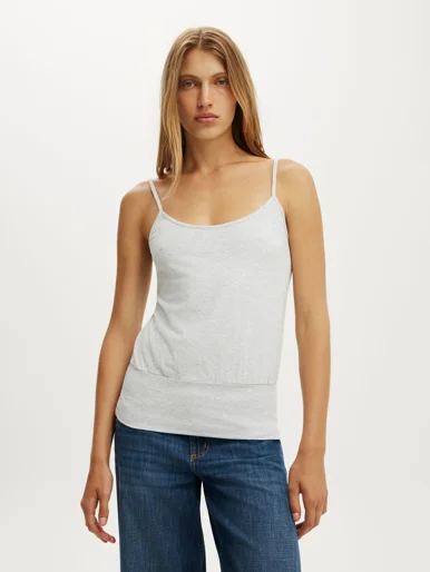 COTTON ON Áo Hai Dây Nữ-Olivia Basque Cami