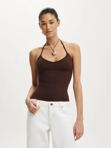 COTTON ON Áo Yếm Dây-Hold Me Tie Halter