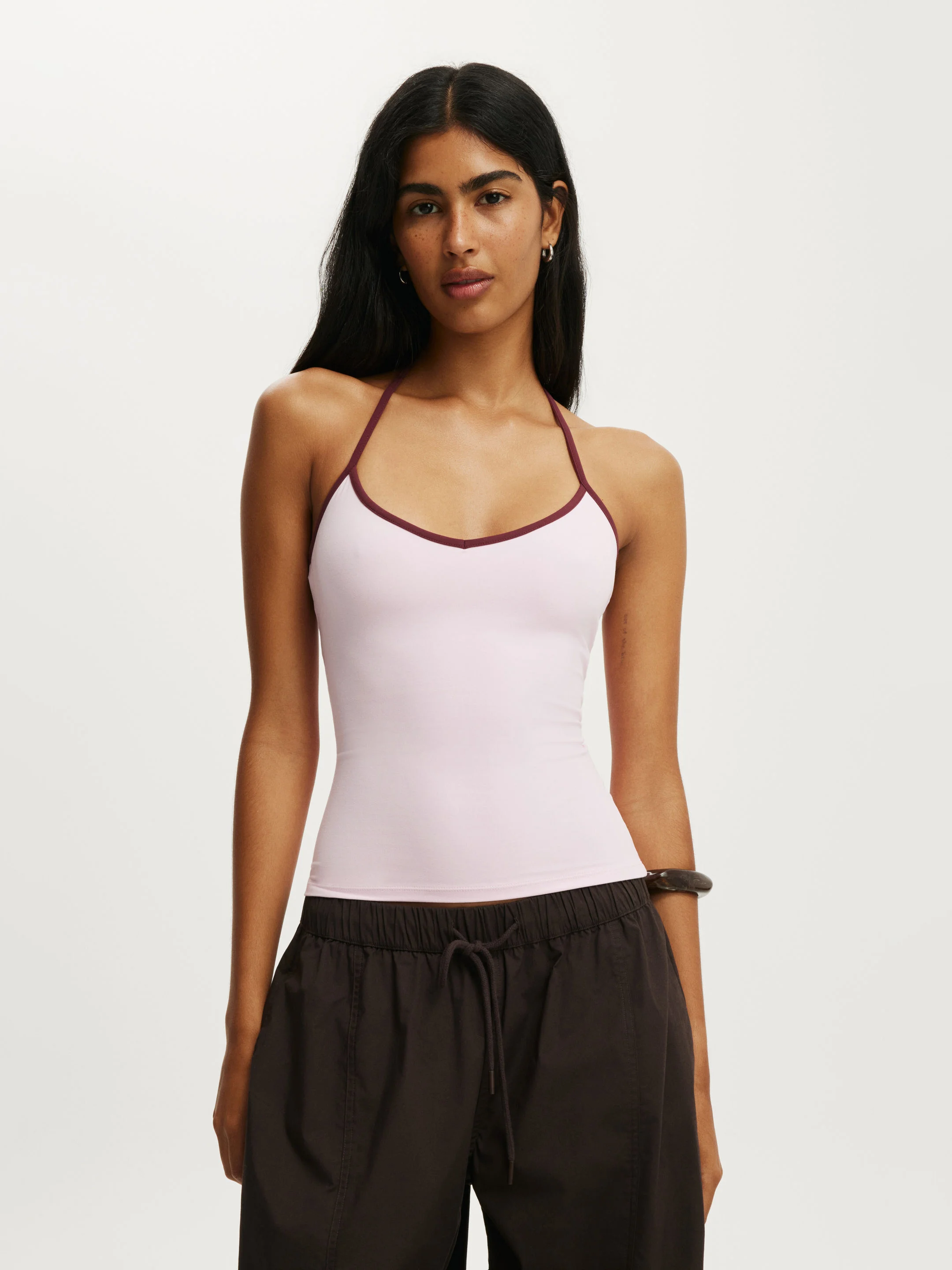 COTTON ON Áo Yếm Dây - Hold Me Tie Halter