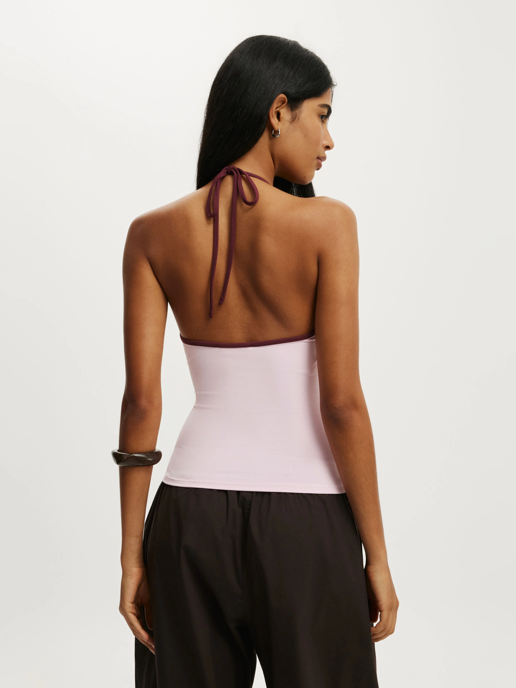 COTTON ON Áo Yếm Dây - Hold Me Tie Halter