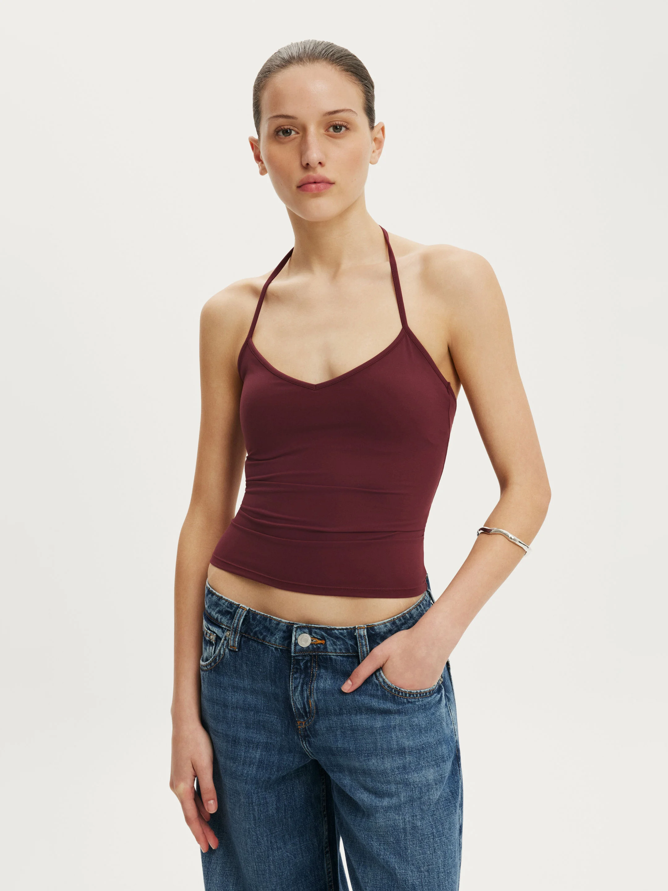 COTTON ON Áo Yếm Dây - Hold Me Tie Halter