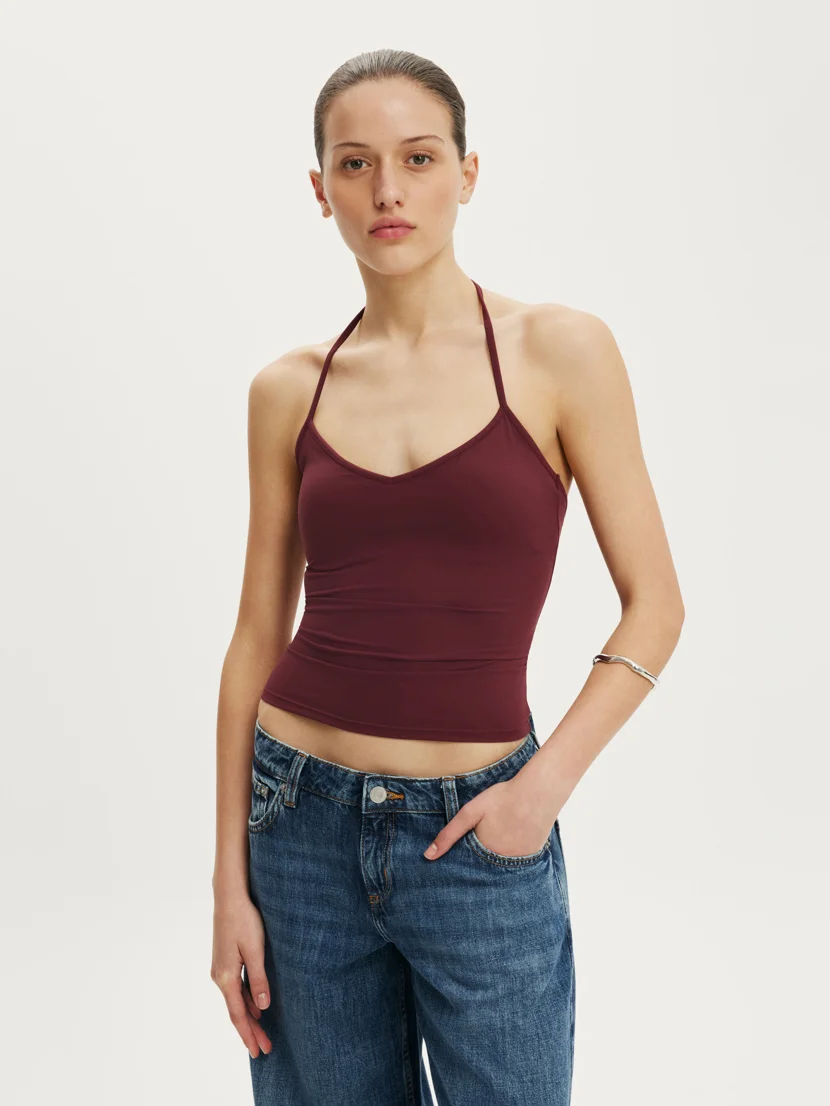 COTTON ON Áo Yếm Dây - Hold Me Tie Halter