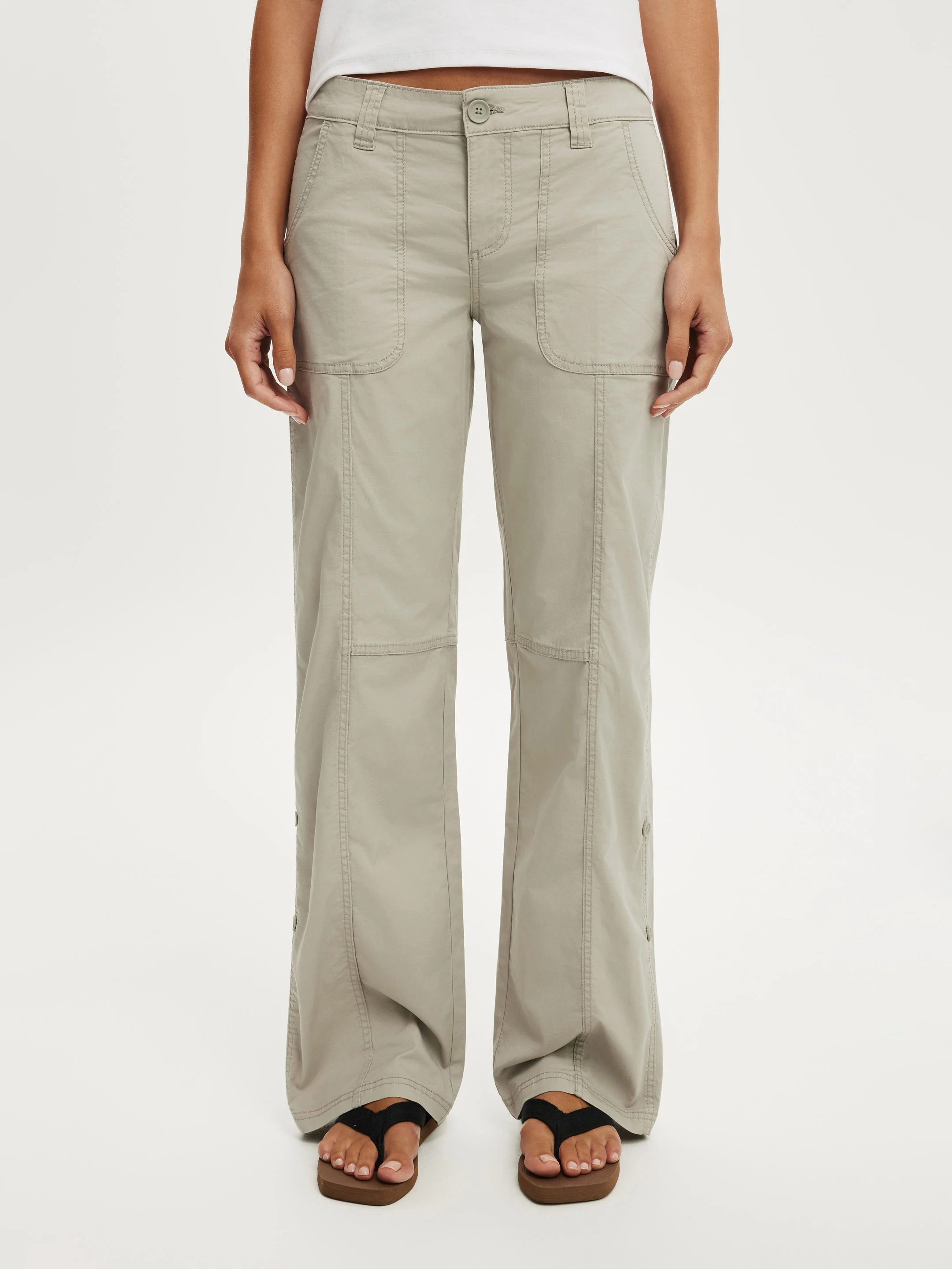 COTTON ON Quần Dài Nữ-Lexi Low Rise Utility Pant