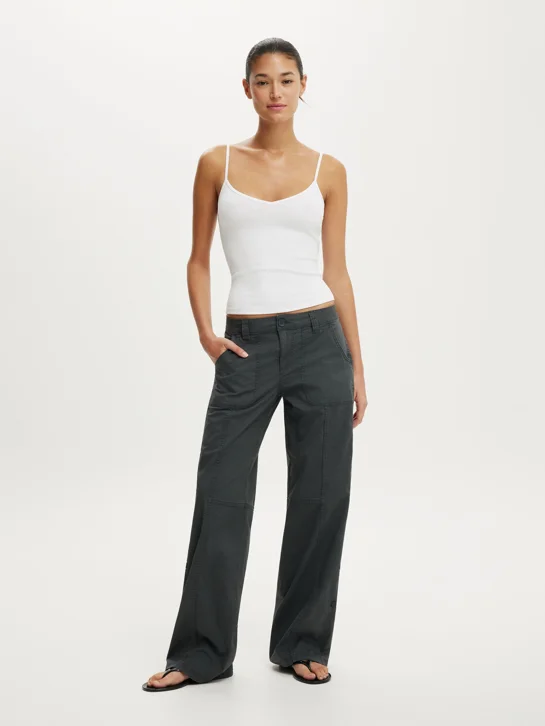 COTTON ON Quần Dài Nữ-Lexi Low Rise Utility Pant