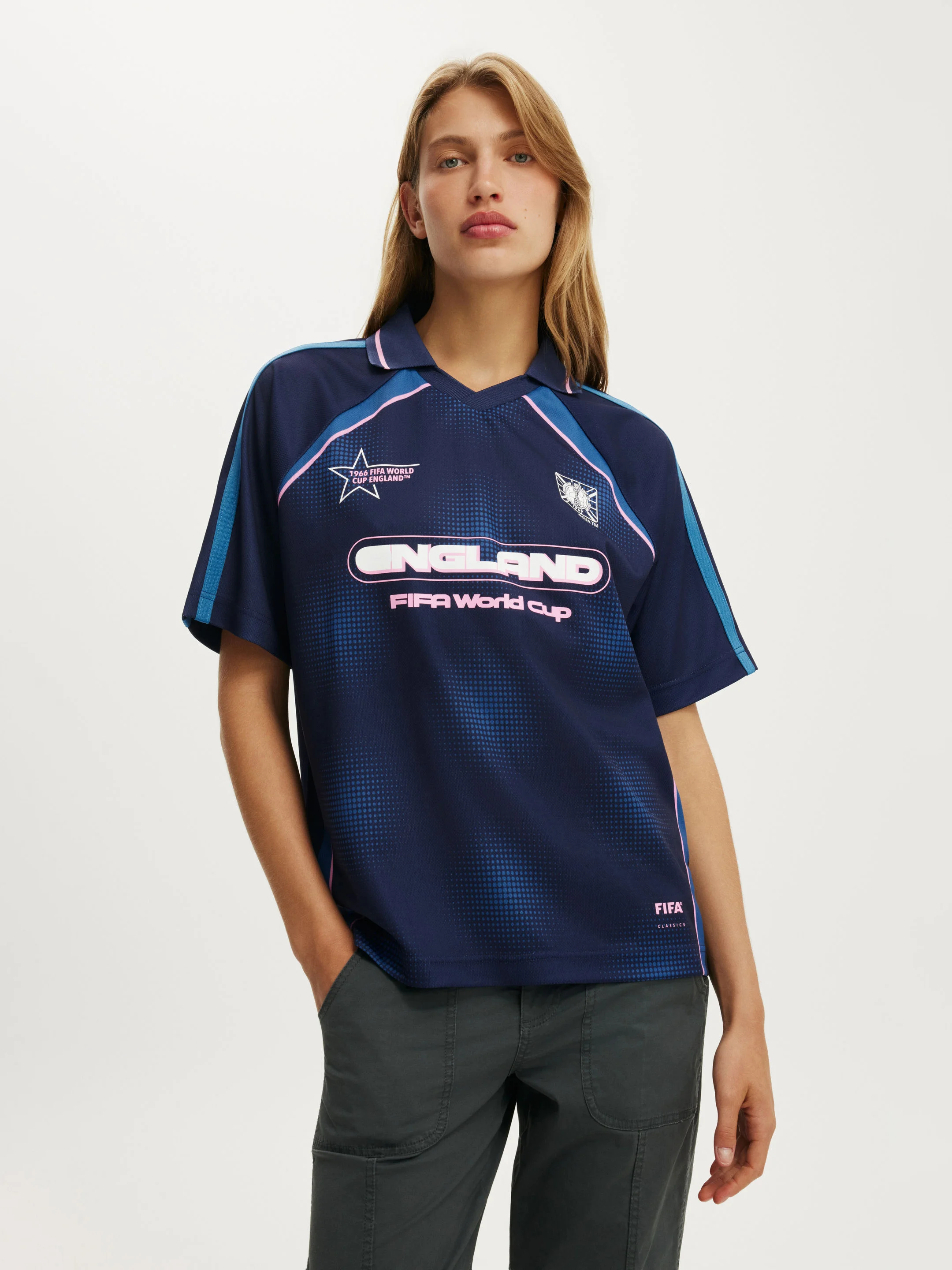 COTTON ON Áo Thun Có Họa Tiết Nữ - Lcn Graphic Football Jersey