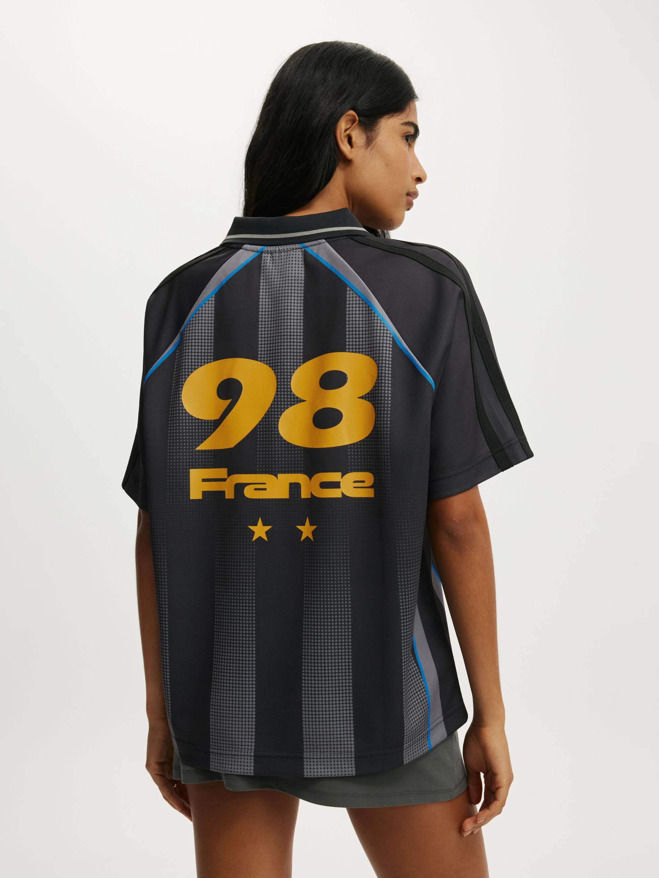COTTON ON Áo Thun Có Họa Tiết Nữ - Lcn Graphic Football Jersey